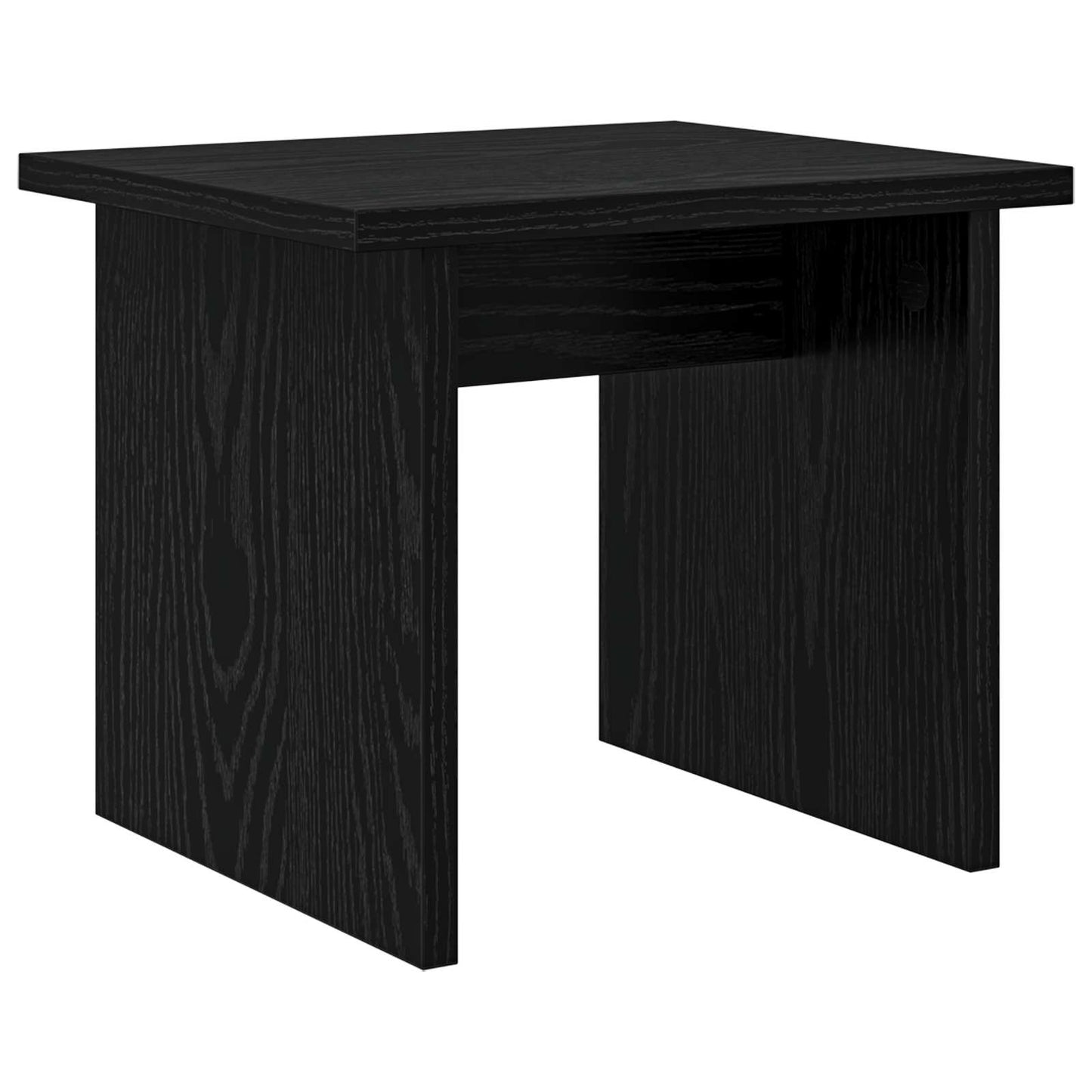 Cipőszekrény 2 db 62 x 35 x 100 cm Szerelt Fa Fekete tölgy