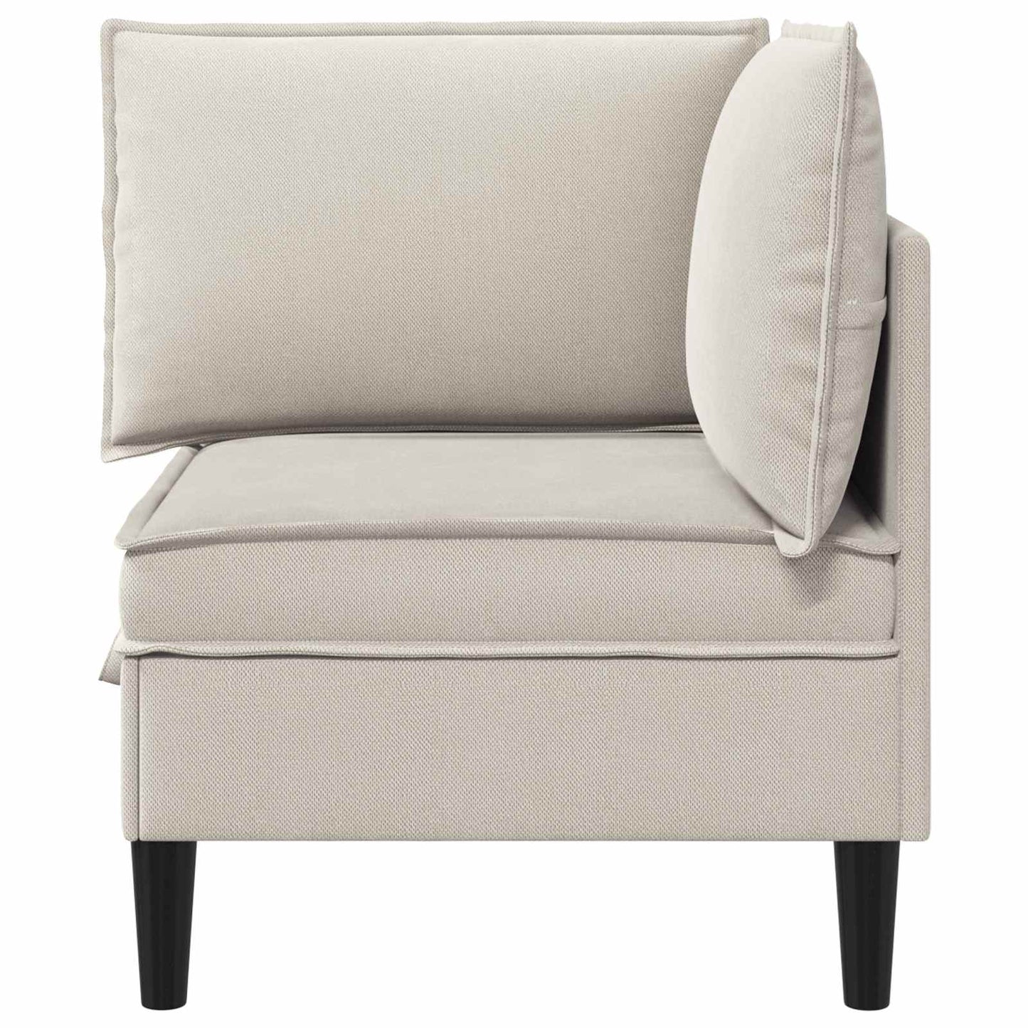 Sarok Sofa tárolóval Zabpehely Bársony