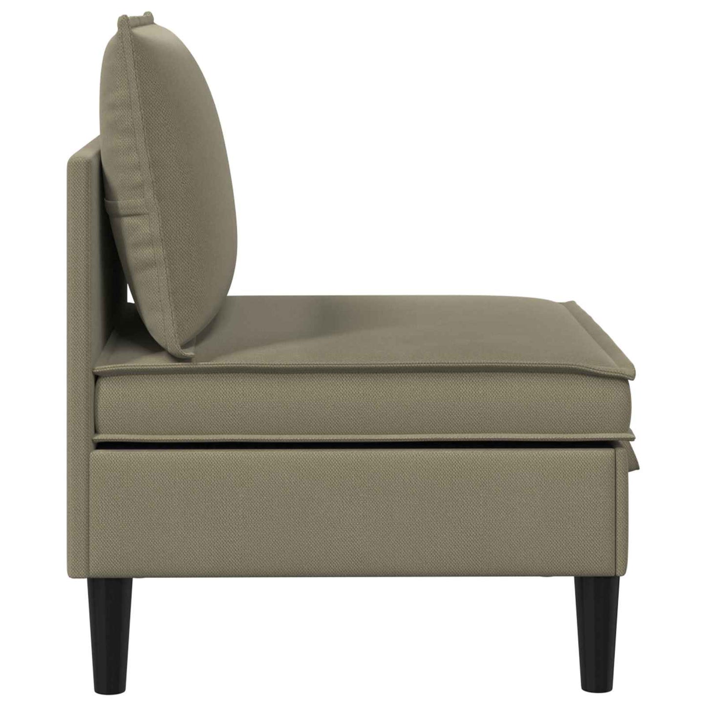 Középső Sofa tárolóval Khaki Bársony