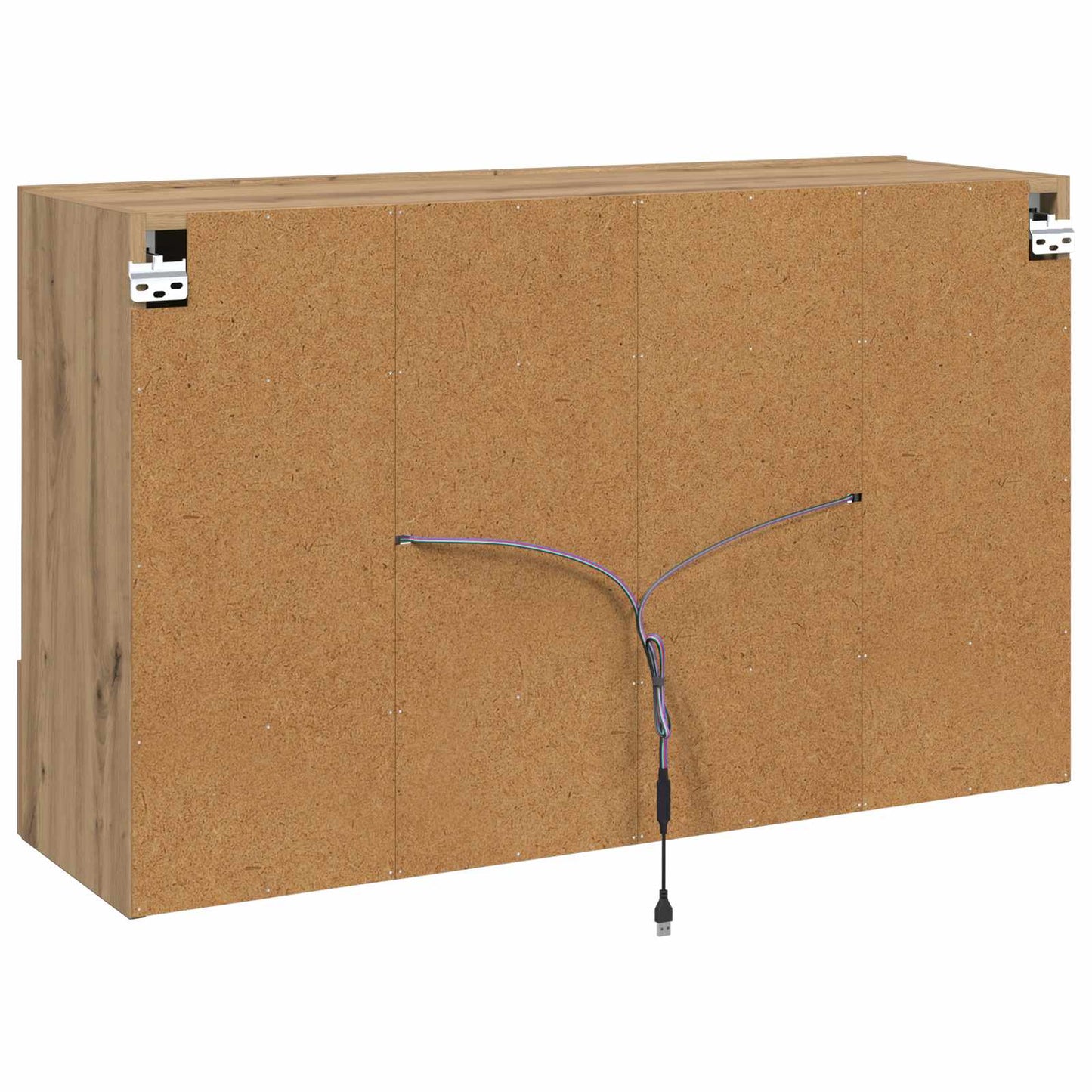 TV Fali Szekrény 98,5 x 30 x 60,5 cm Artisan tölgy Szerelt Fa