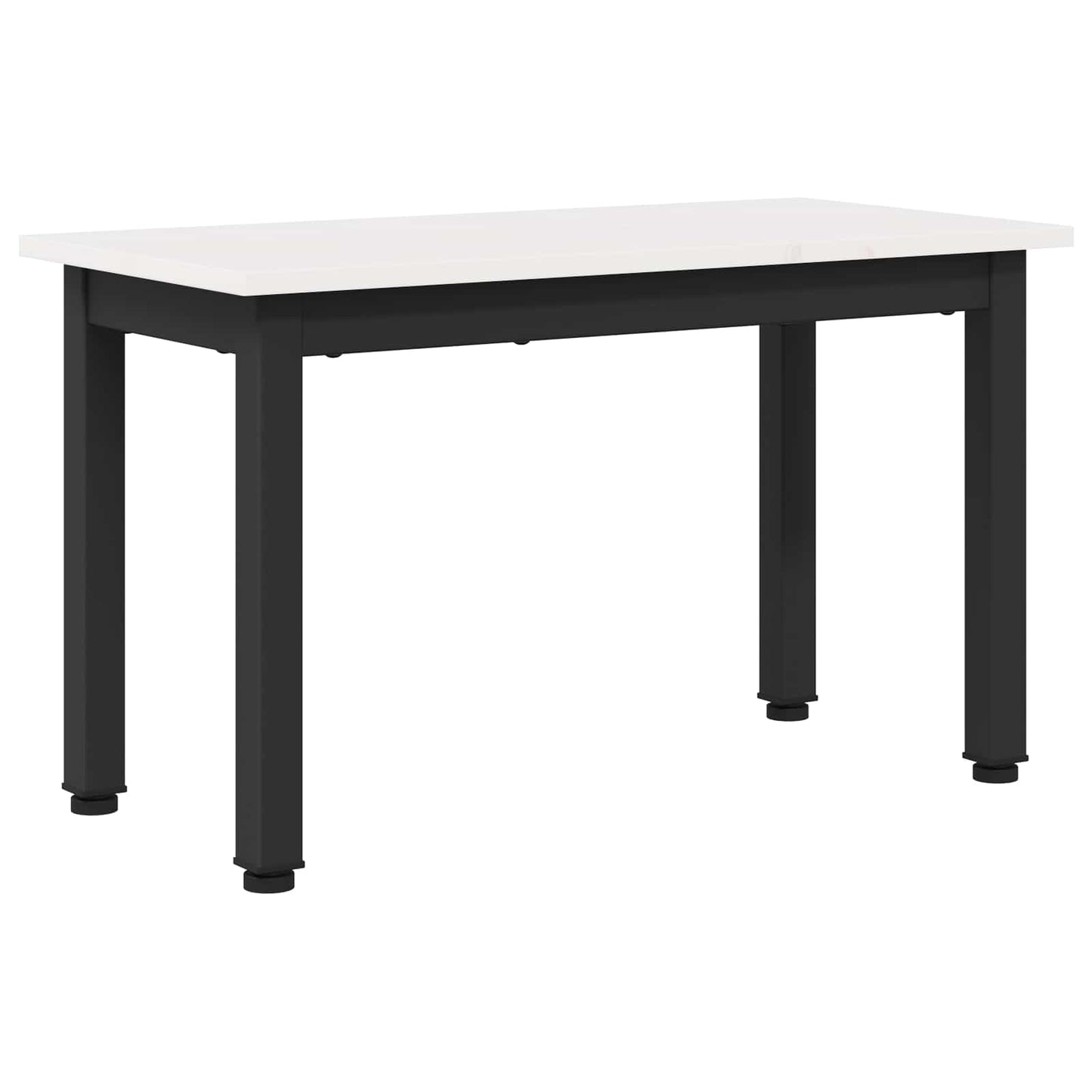 Dohányzóasztal Fehér 60 x 30 x 36 cm Tömör fenyőfa