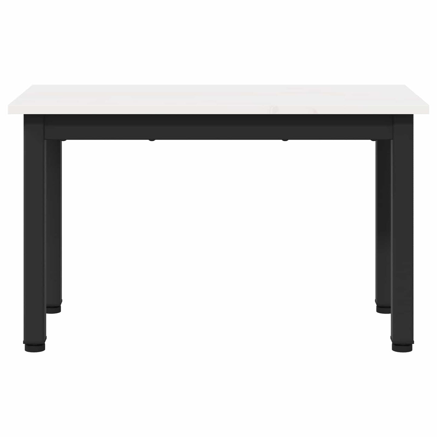 Dohányzóasztal Fehér 60 x 30 x 36 cm Tömör fenyőfa