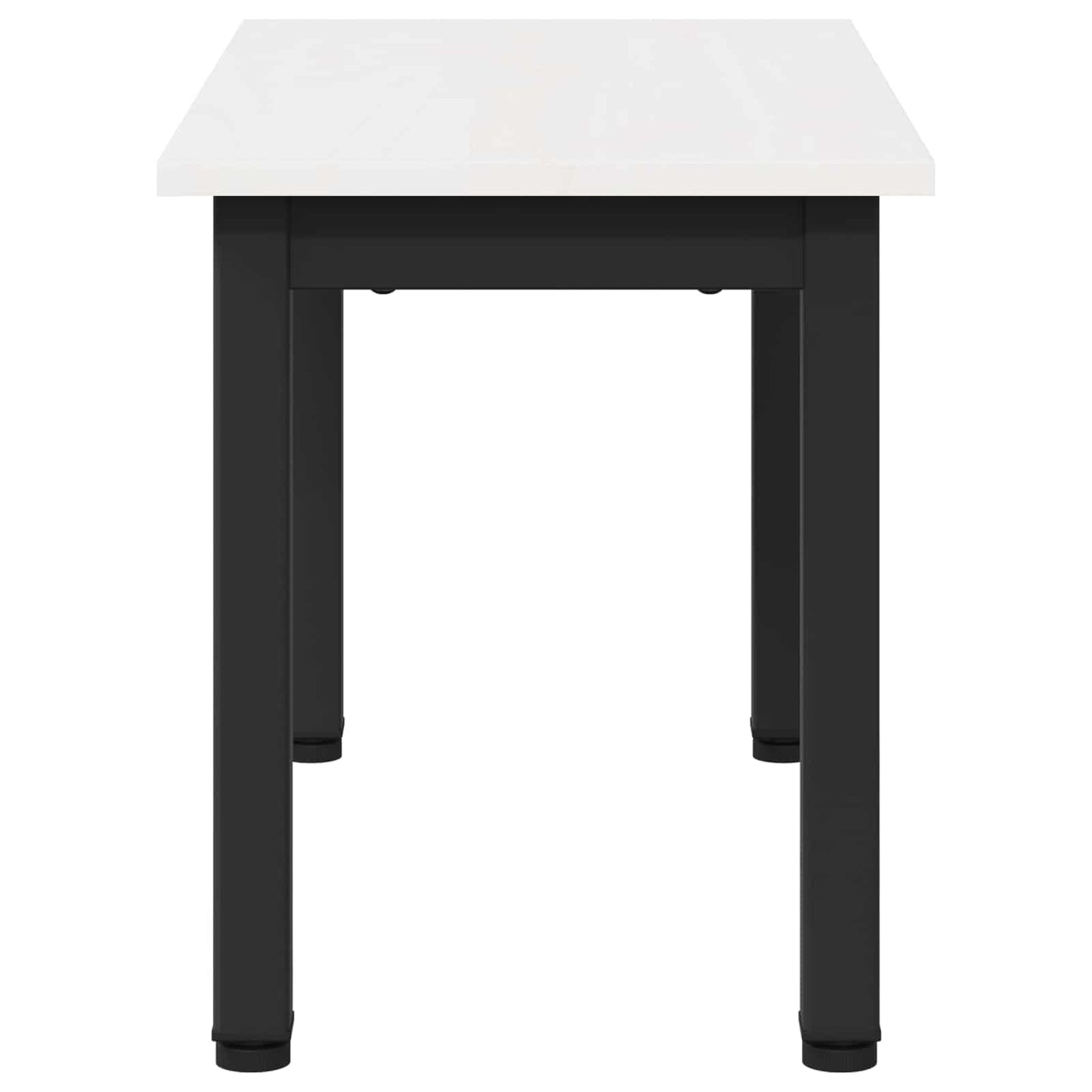 Dohányzóasztal Fehér 60 x 30 x 36 cm Tömör fenyőfa