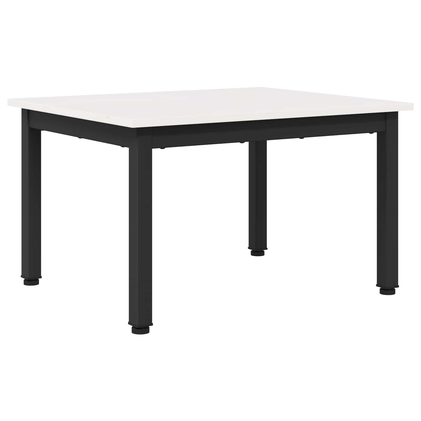 Dohányzóasztal Fehér 60 x 50 x 36 cm Tömör fenyőfa