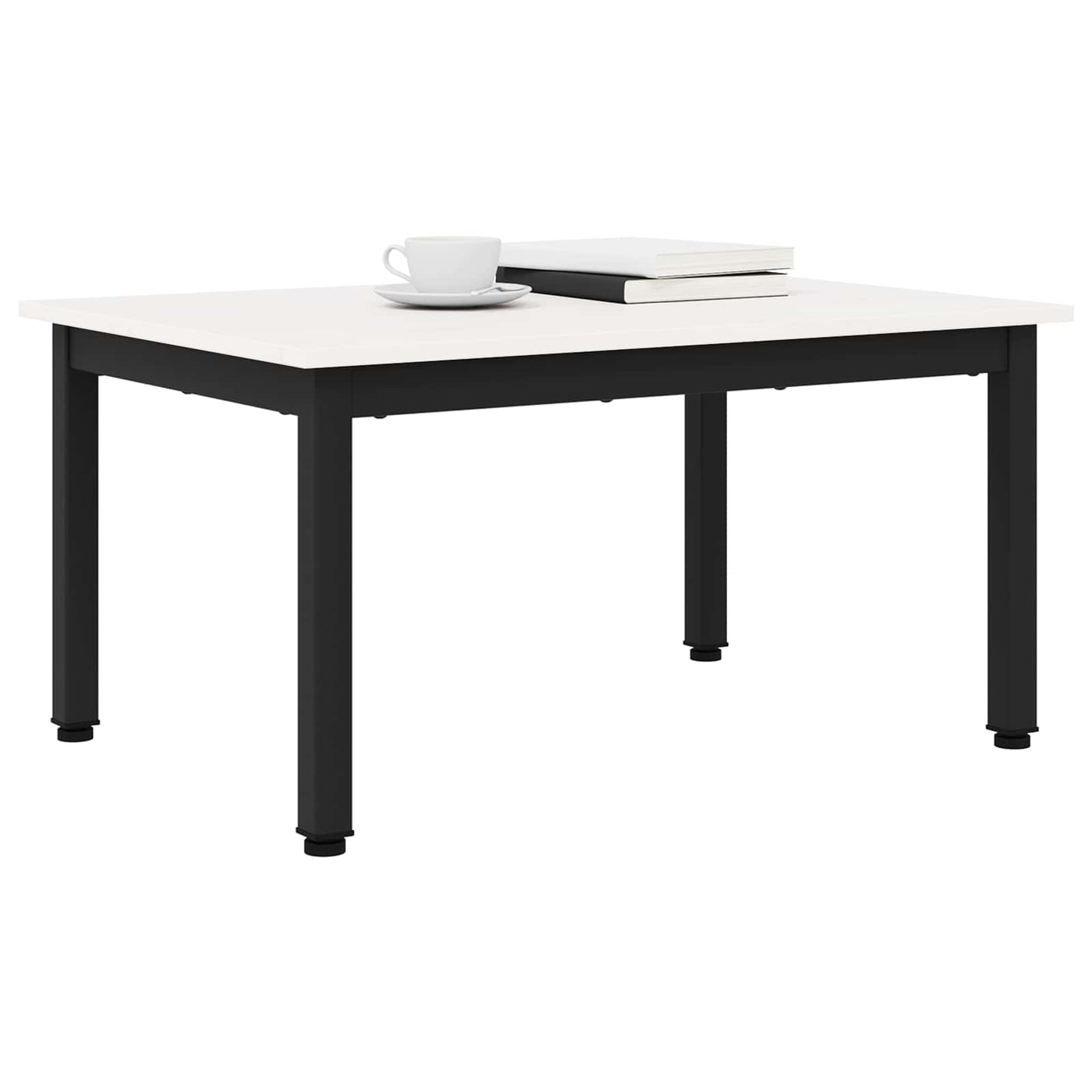 Dohányzóasztal Fehér 70 x 50 x 36 cm Tömör fenyőfa