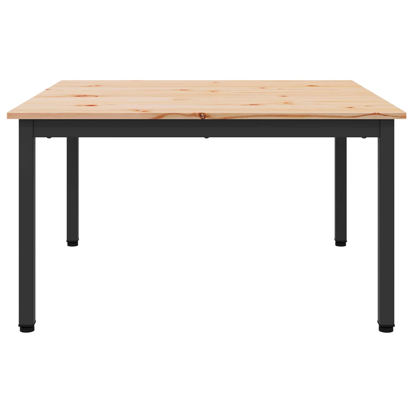 Dohányzóasztal Természetes 80 x 80 x 45 cm Tömör fenyőfa