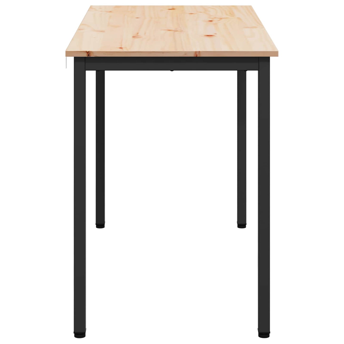Étkezőasztal Természetes 110 x 55 x 75 cm Tömör fenyőfa