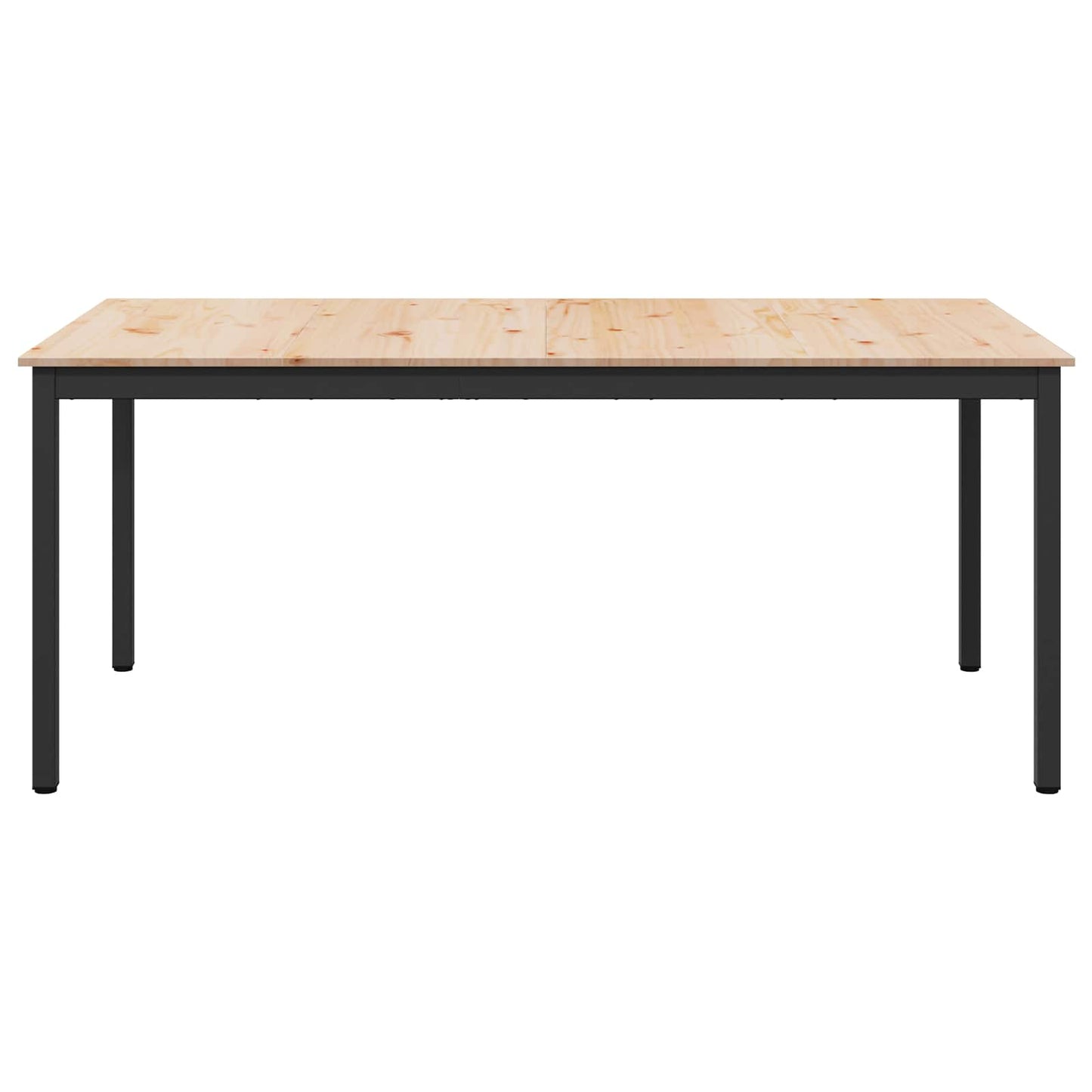 Étkezőasztal Természetes 180 x 90 x 75 cm Tömör fenyőfa