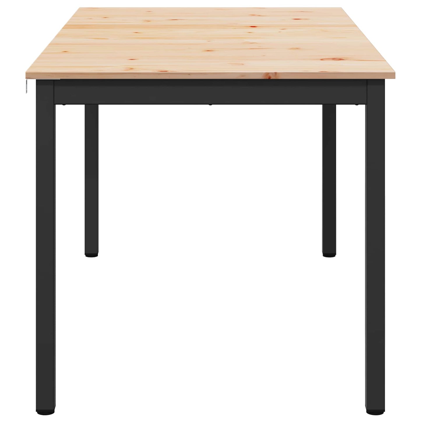 Étkezőasztal Természetes 180 x 90 x 75 cm Tömör fenyőfa
