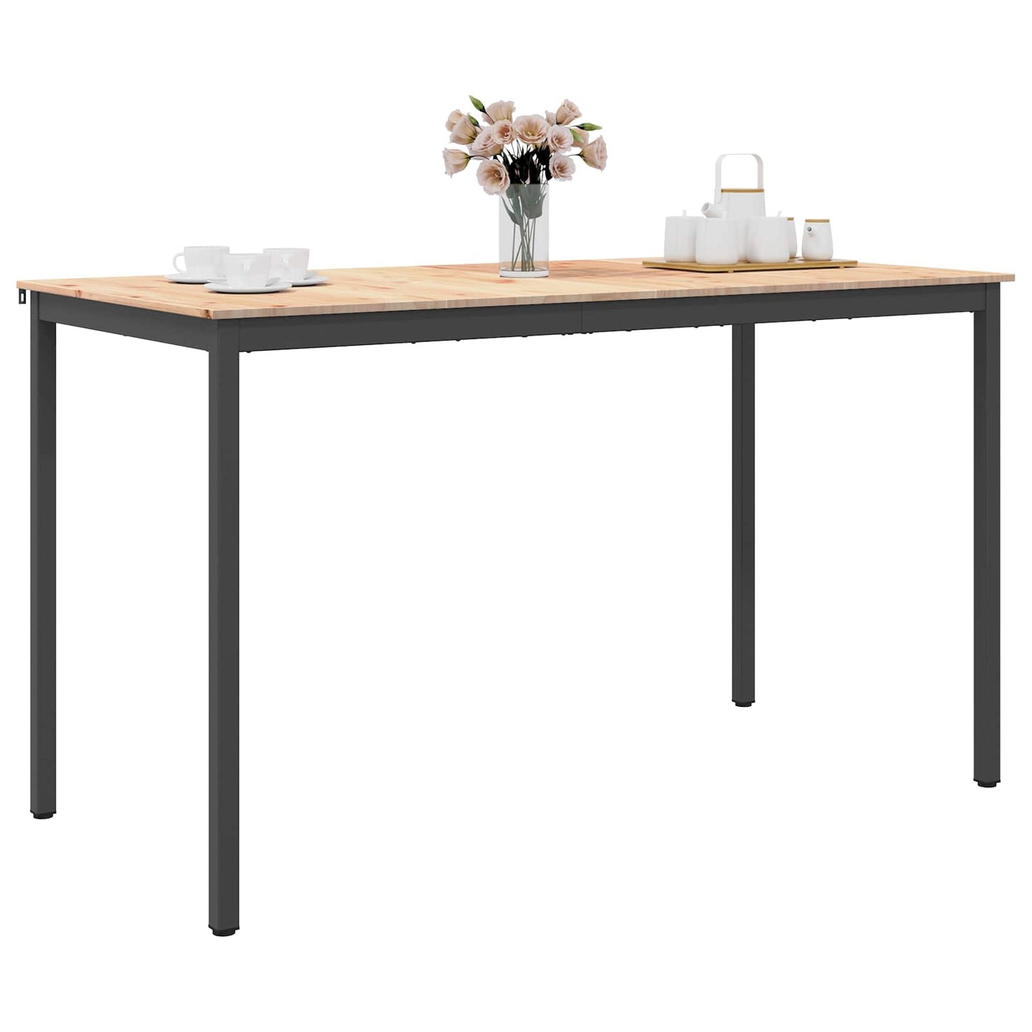 Bárasztal Természetes 180 x 90 x 105 cm Tömör fenyőfa