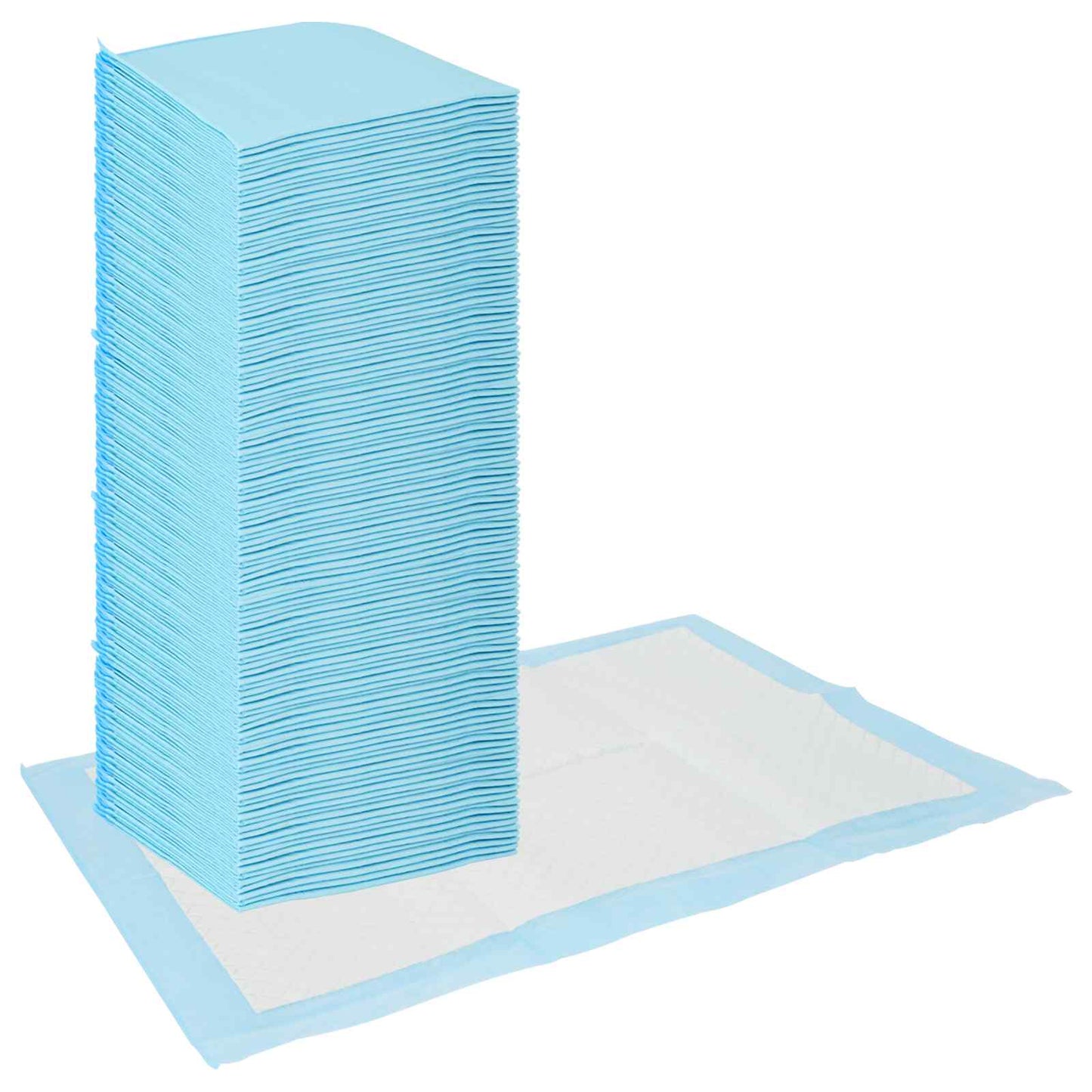 Nem szőtt szövet állat tréningpárna 400 pcs Kék és Fehér