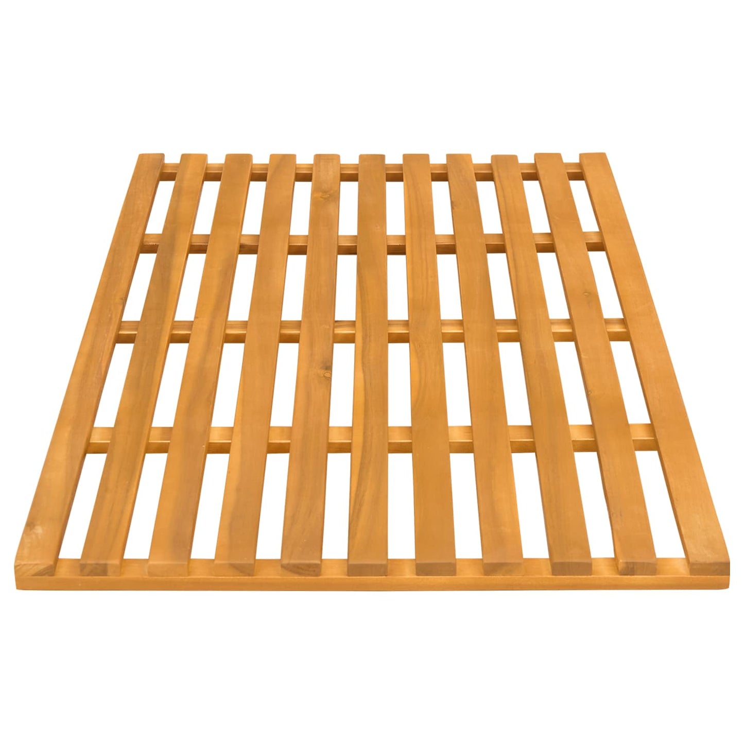 Fürdőszoba szőnyeg Barna 100 x 53 x 2,5 cm Tömör Akácfa