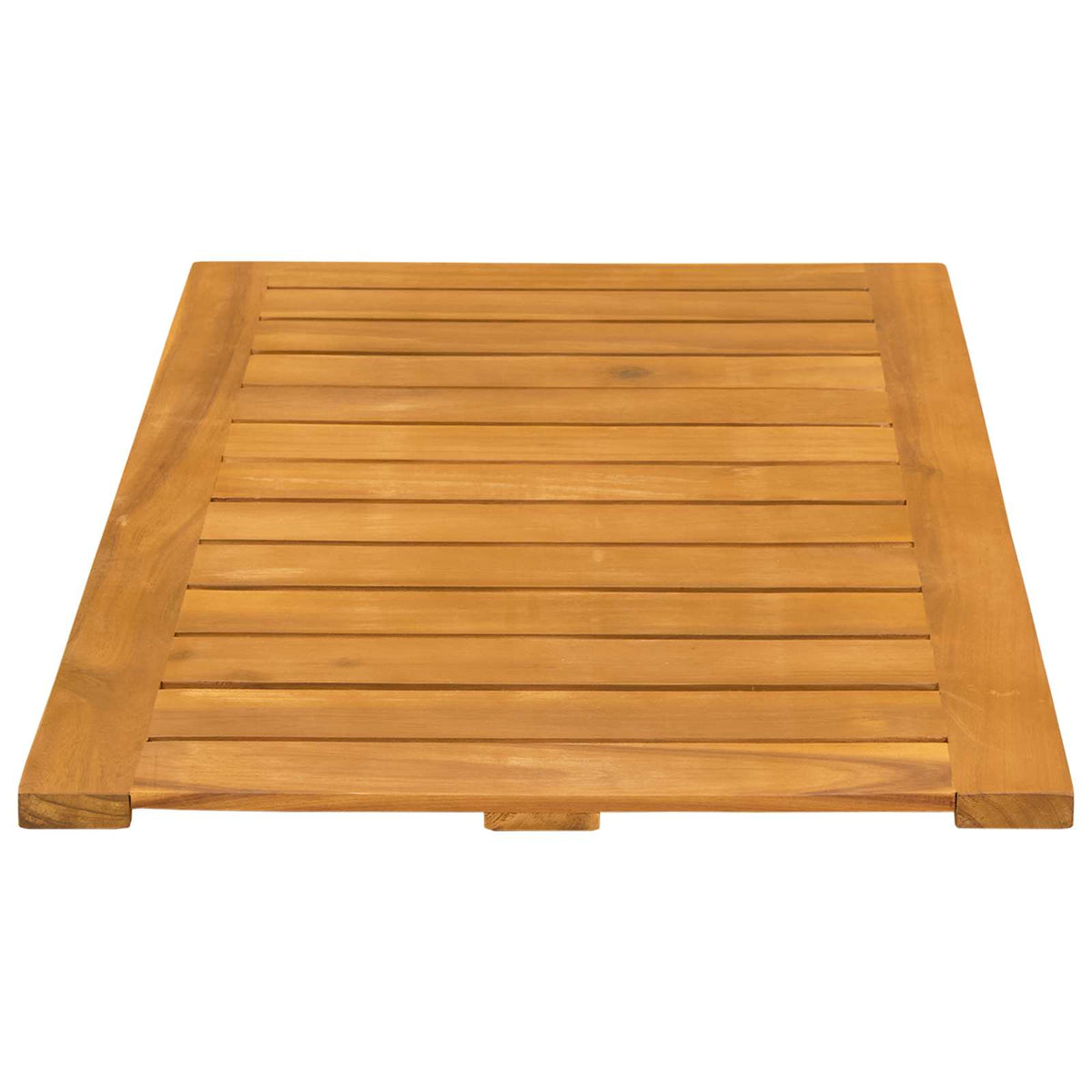 Fürdőszoba szőnyeg Természetes 80 x 50 cm Tömör Akácfa