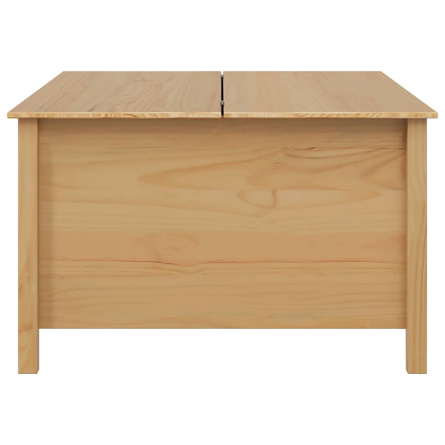 Dohányzóasztal HILL Méz barna 79.5 x 79.5 x 49 cm Tömör fenyőfa