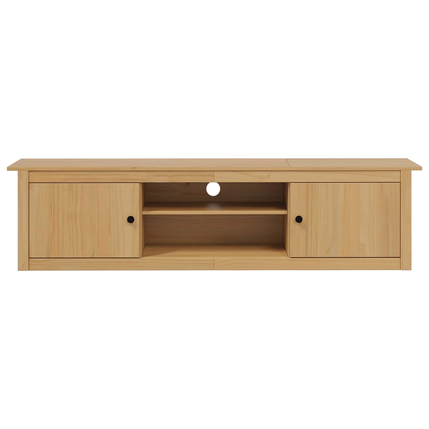 TV állvány HILL Méz barna 158 x 40 x 39.5 cm Tömör fenyő