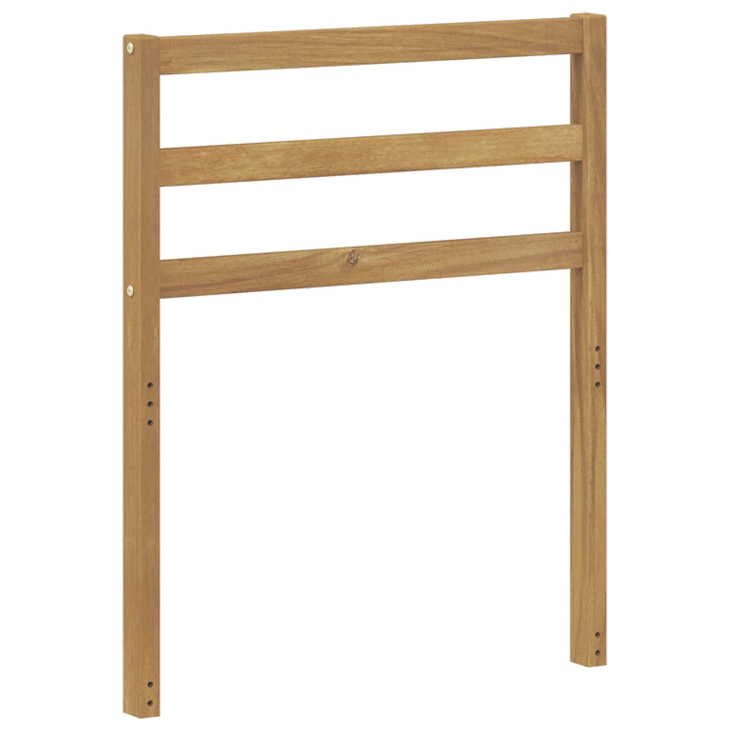 Háttámla Modul Fehér 59 x 4 x 73 cm Tömör Akácfa