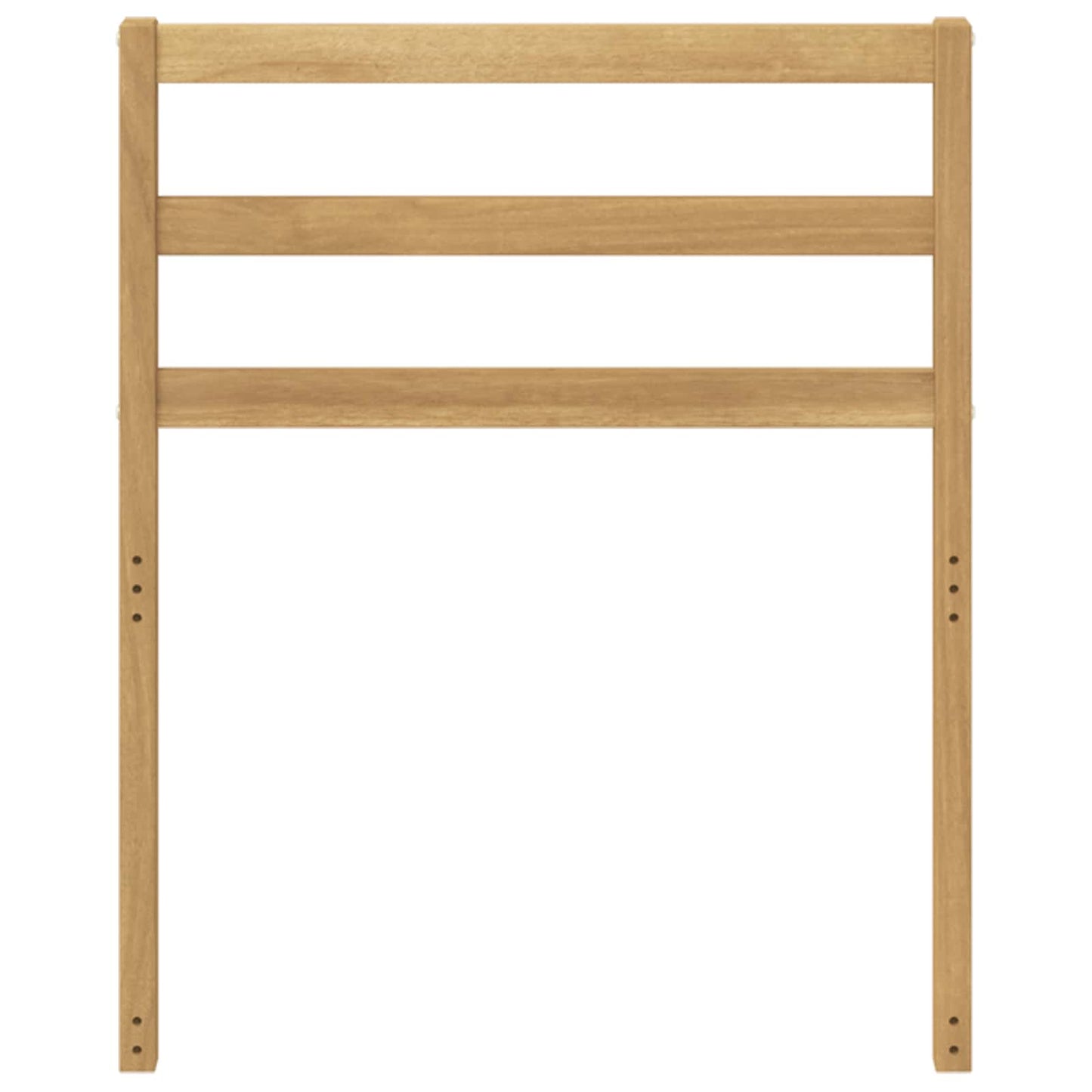Háttámla Modul Fehér 59 x 4 x 73 cm Tömör Akácfa