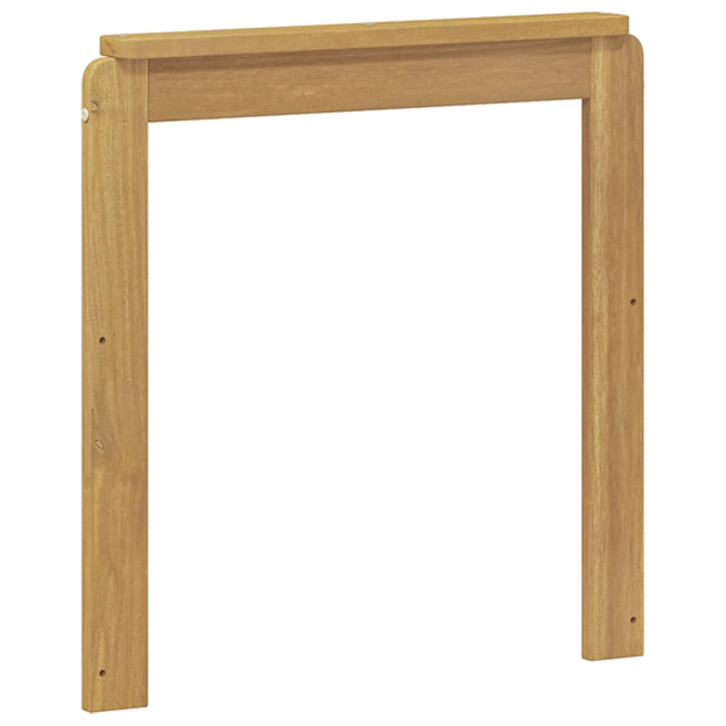 Kartámasz modul 2 db Fehér 59 x 6 x 61 cm Tömör Akácfa