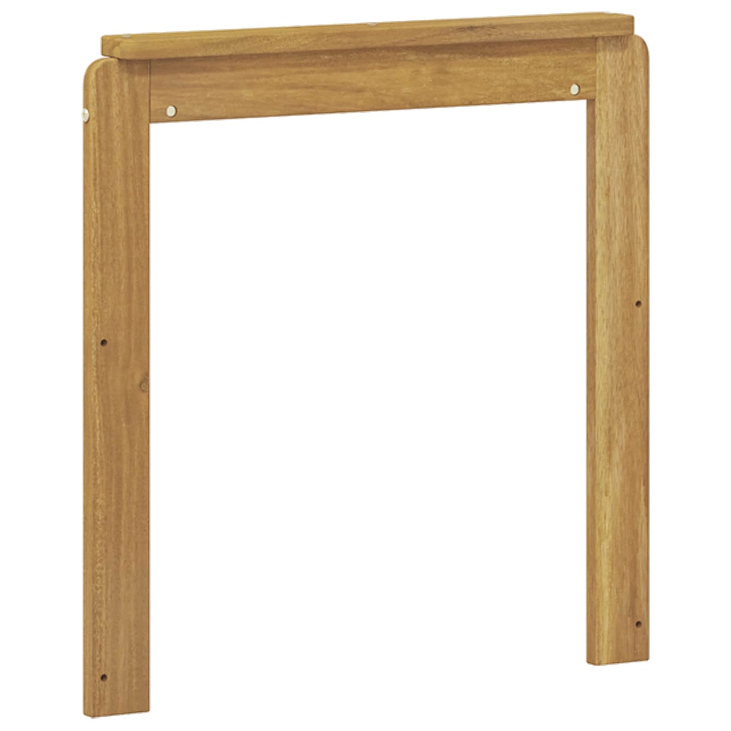 Kartámasz modul 2 db Fehér 59 x 6 x 61 cm Tömör Akácfa