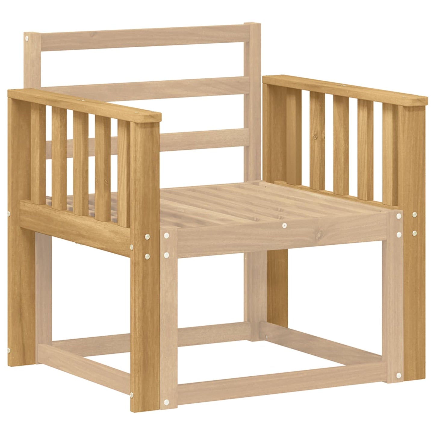 Kartámasz modul 2 db Fehér 60 x 6 x 61 cm Tömör Akácfa