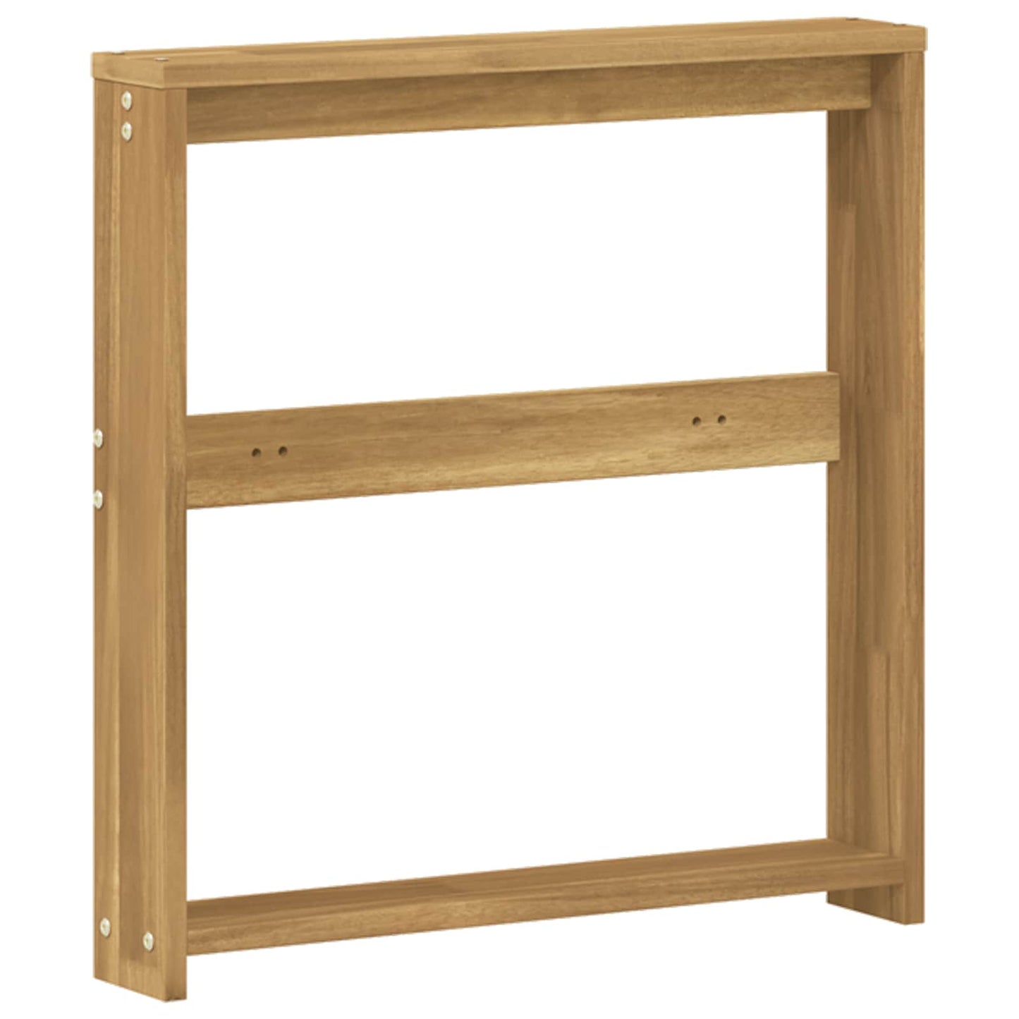 Kartámasz modul 2 db Fehér 58,5 x 10 x 61 cm Tömör Akácfa