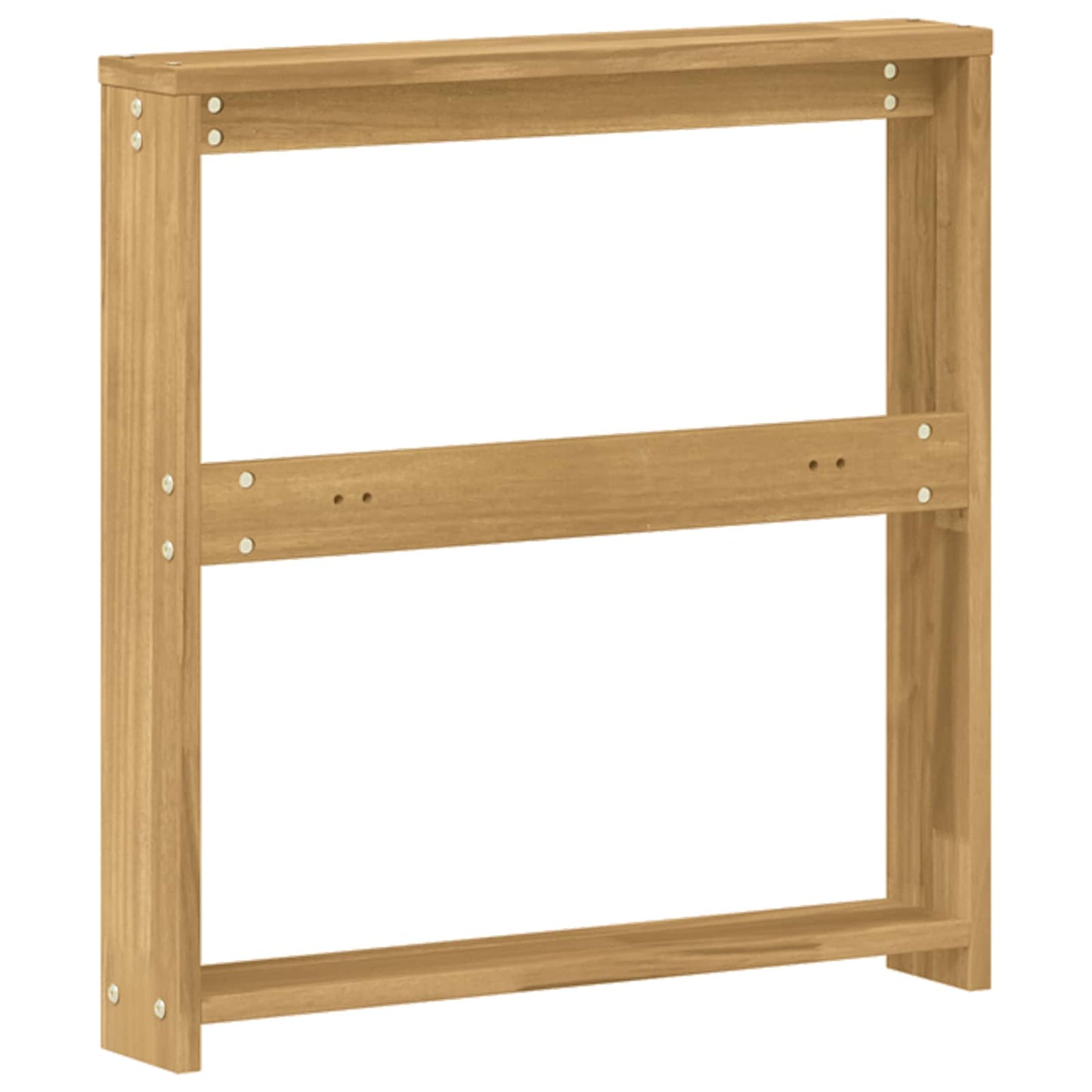 Kartámasz modul 2 db Fehér 58,5 x 10 x 61 cm Tömör Akácfa
