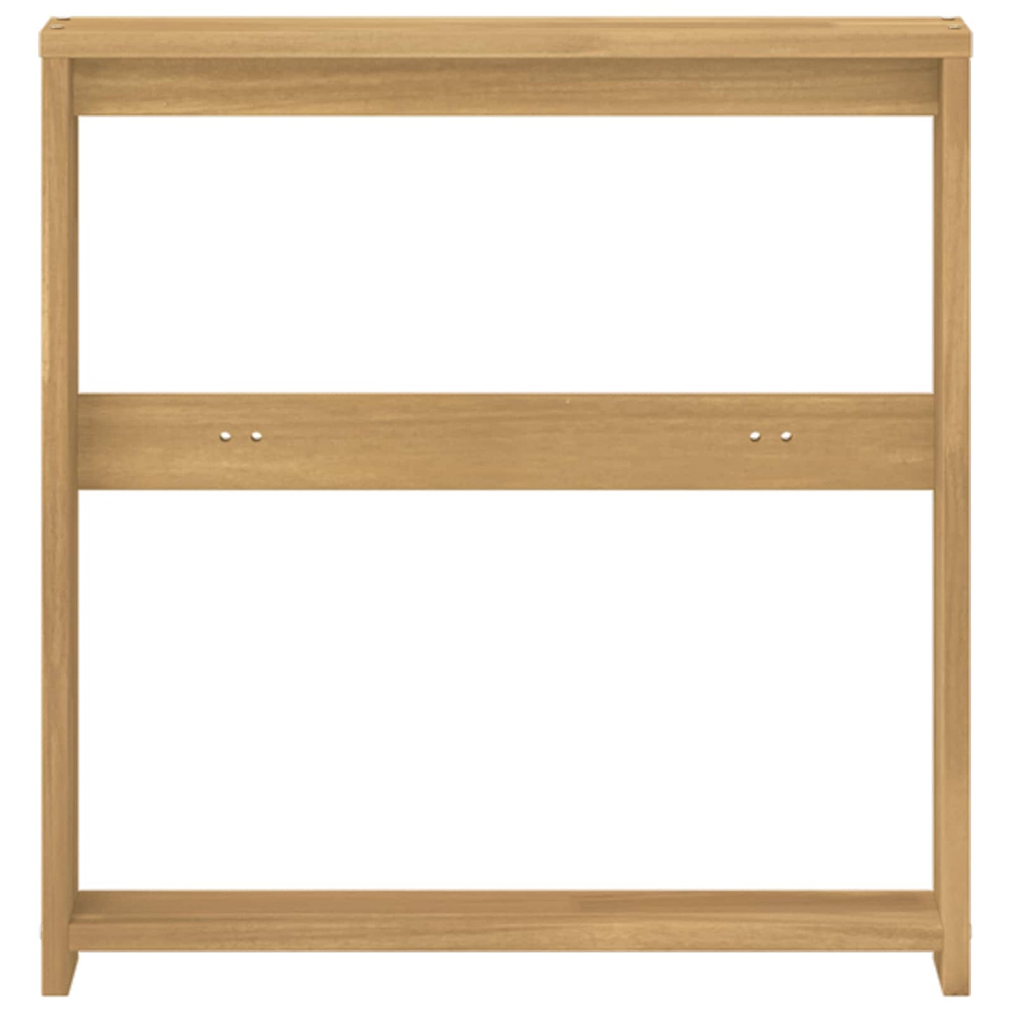Kartámasz modul 2 db Fehér 58,5 x 10 x 61 cm Tömör Akácfa