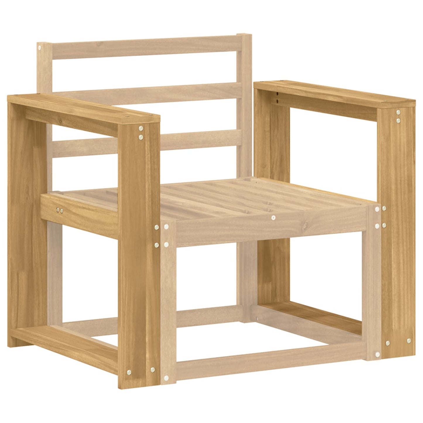 Kartámasz modul 2 db Fehér 58,5 x 10 x 61 cm Tömör Akácfa