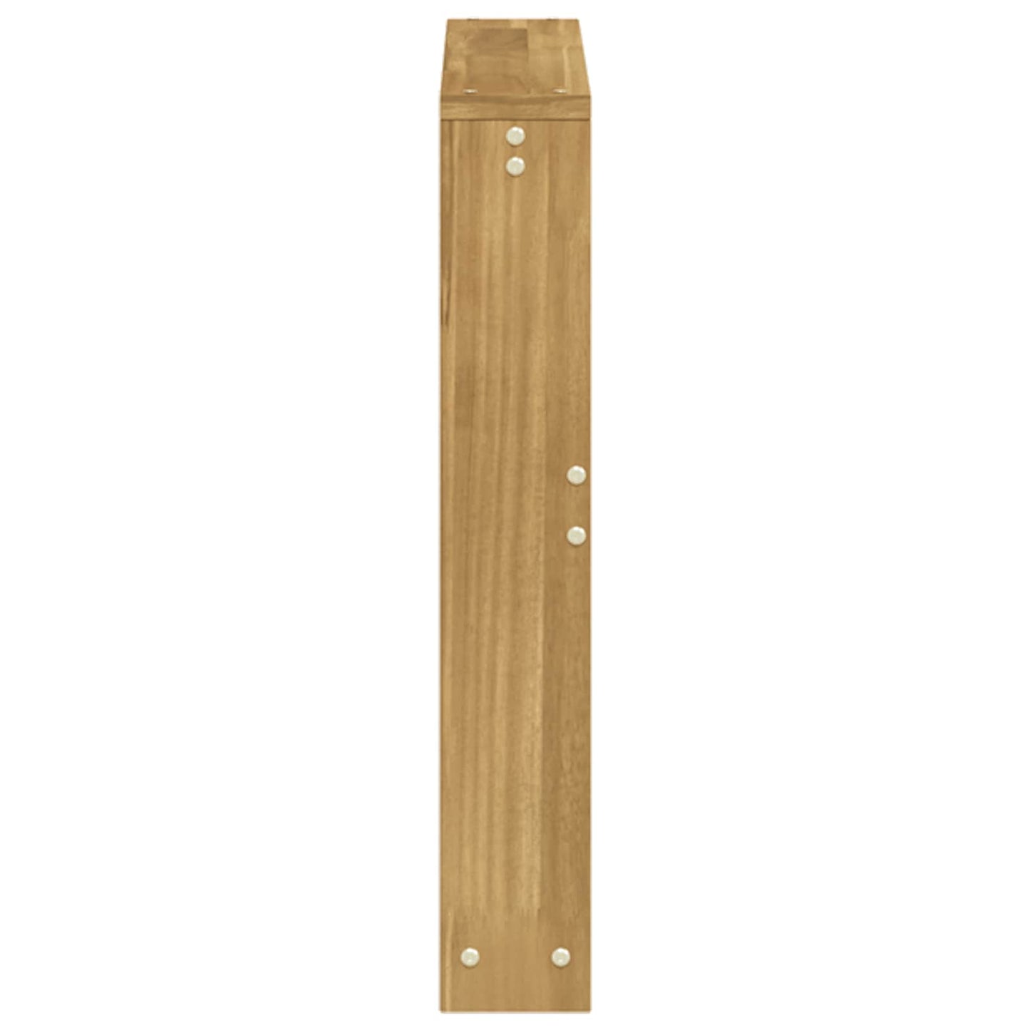 Kartámasz modul 2 db Fehér 58,5 x 10 x 61 cm Tömör Akácfa