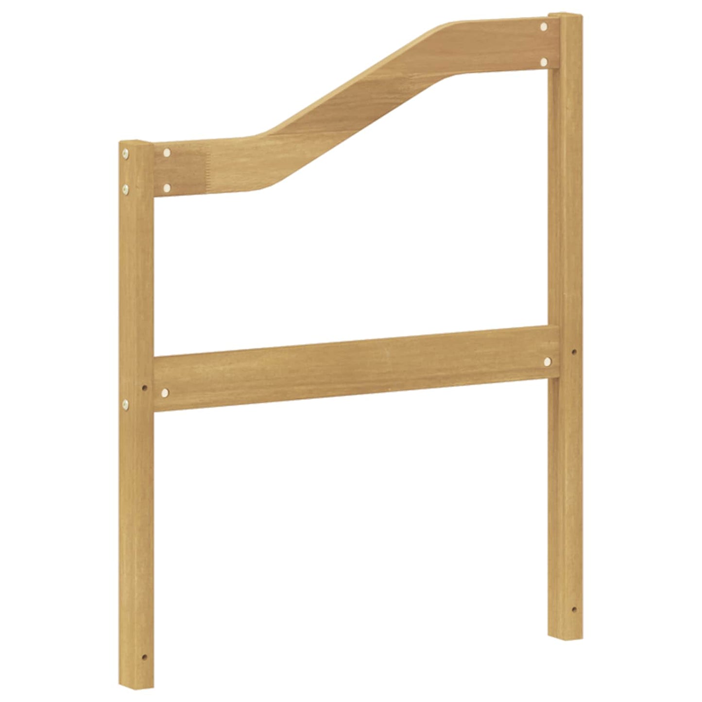 Karfák modul 2 db Fehér 59 x 4 x 73 cm Tömör Akácfa