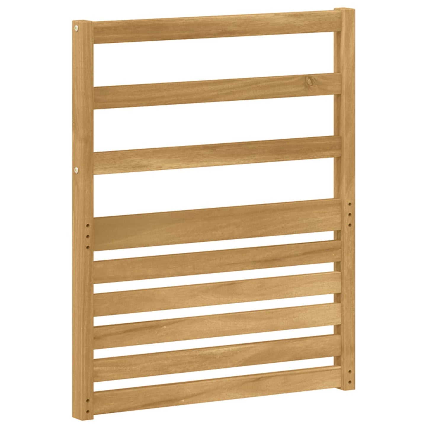 Kartámasz modul 2 db Fehér 59 x 4 x 73 cm Tömör Akácfa