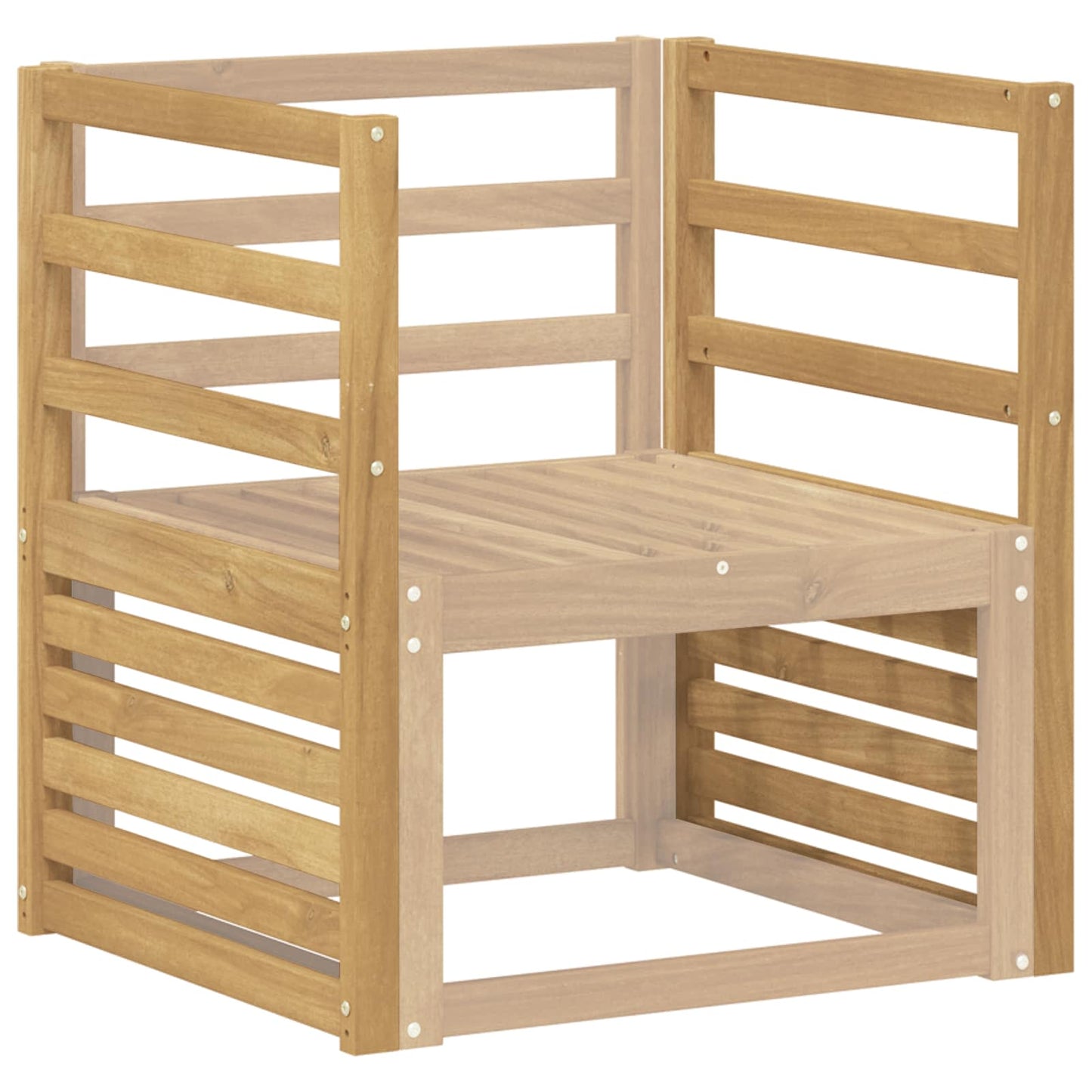 Kartámasz modul 2 db Fehér 59 x 4 x 73 cm Tömör Akácfa