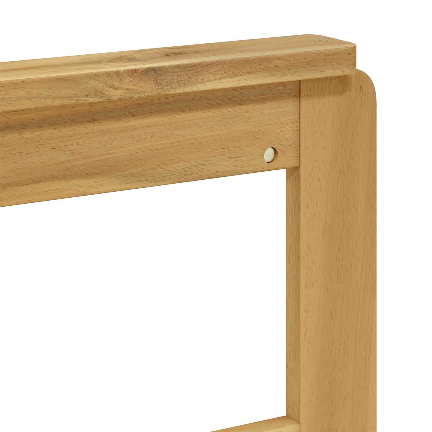 Kartámasz modul 2 db Fehér 59 x 6 x 61 cm Tömör Akácfa