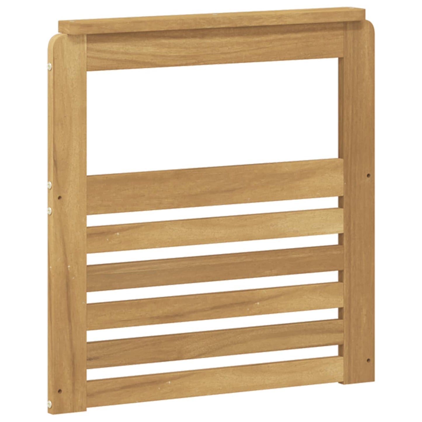 Kartámasz modul 2 db Fehér 59 x 6 x 61 cm Tömör Akácfa