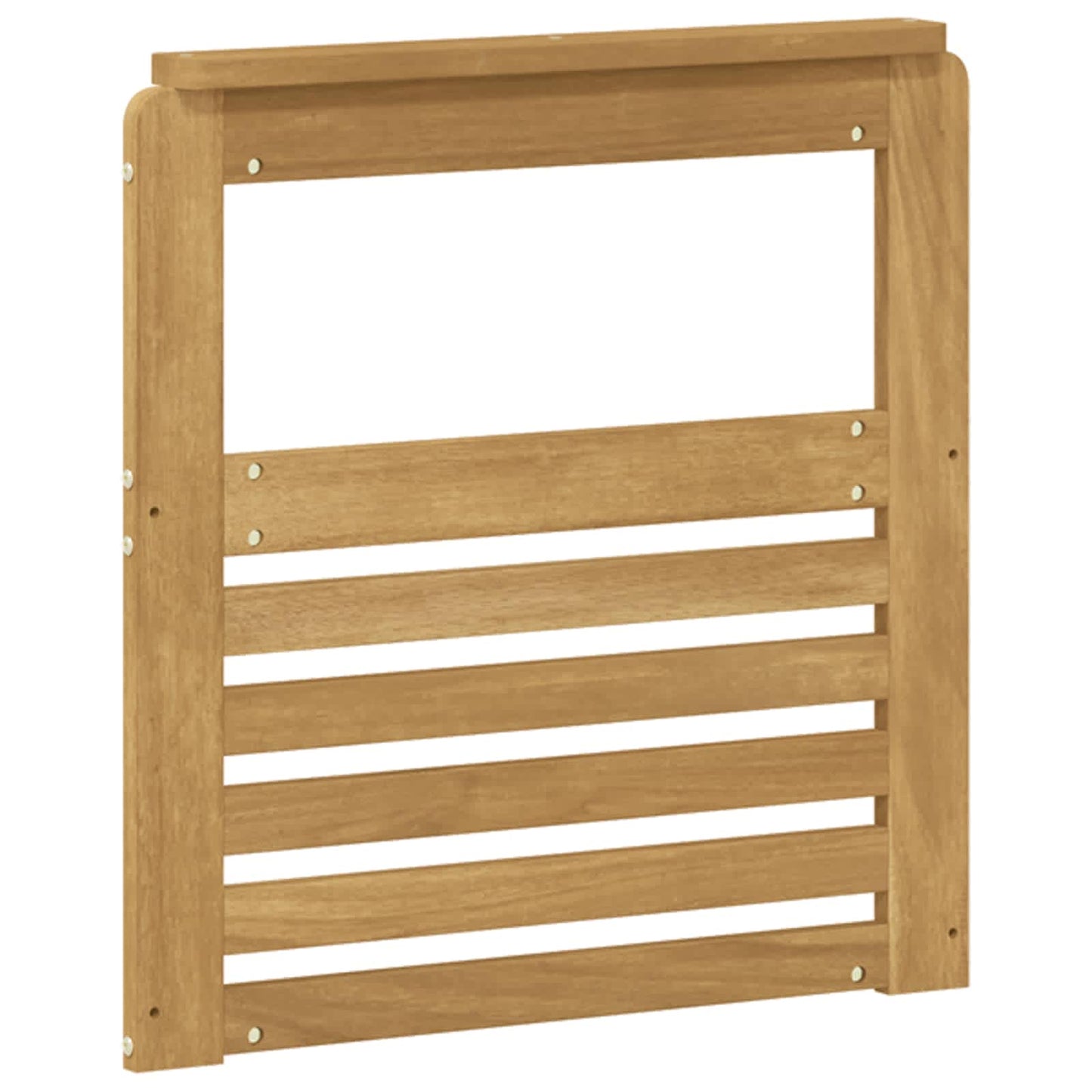 Kartámasz modul 2 db Fehér 59 x 6 x 61 cm Tömör Akácfa