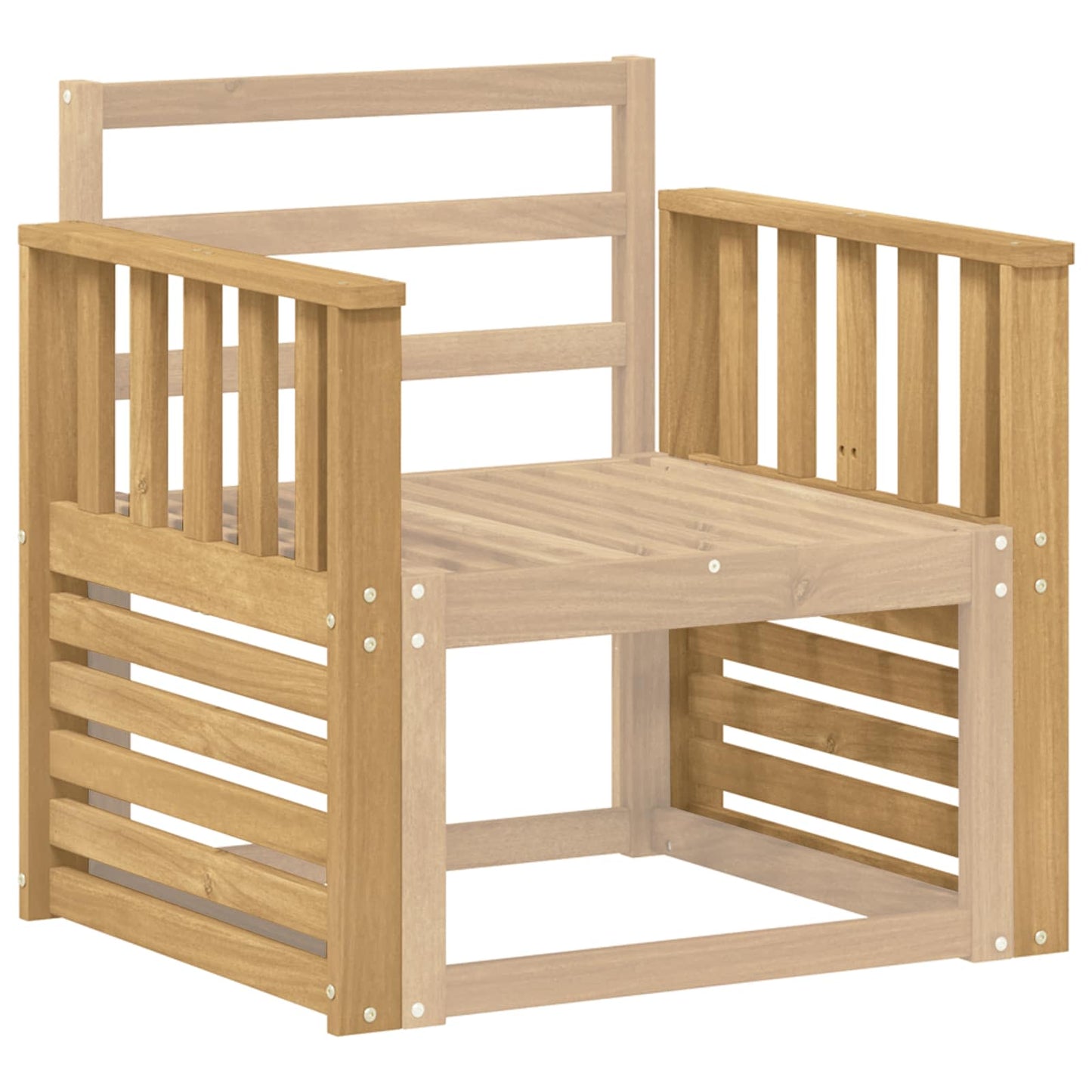 Kartámasz modul 2 db Fehér 60 x 6 x 61 cm Tömör Akácfa