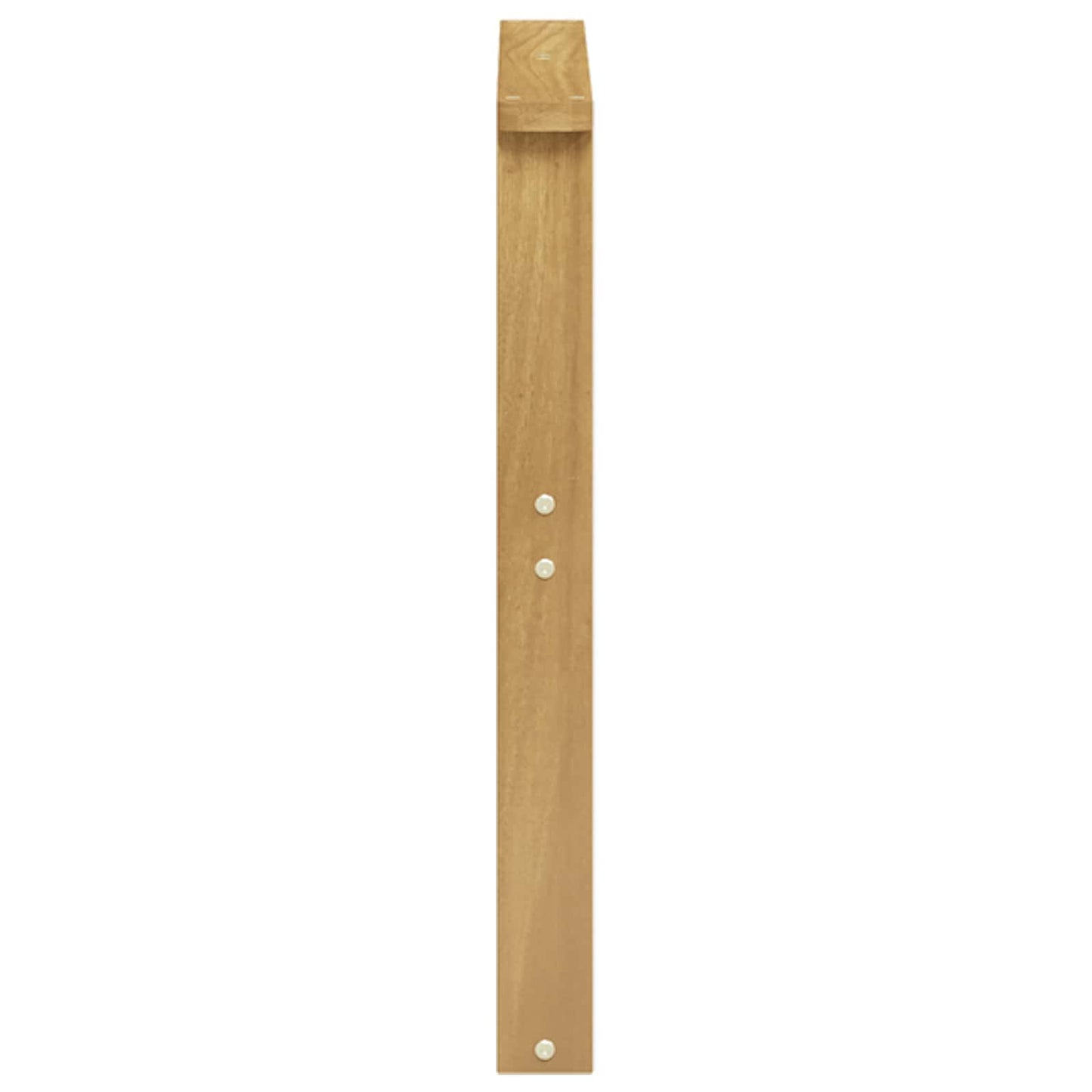 Kartámasz modul 2 db Fehér 60 x 6 x 61 cm Tömör Akácfa