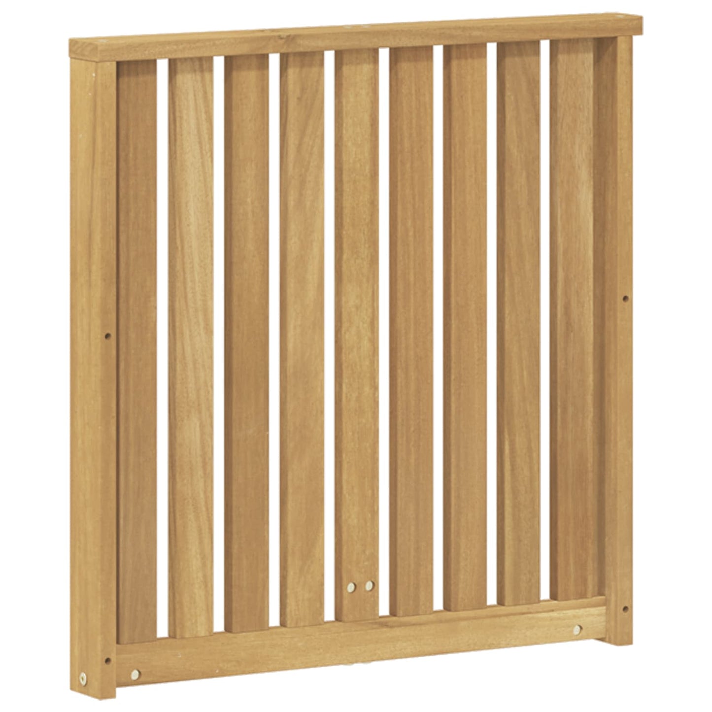 Kartámasz modul 2 db Fehér 60 x 6 x 61 cm Tömör Akácfa