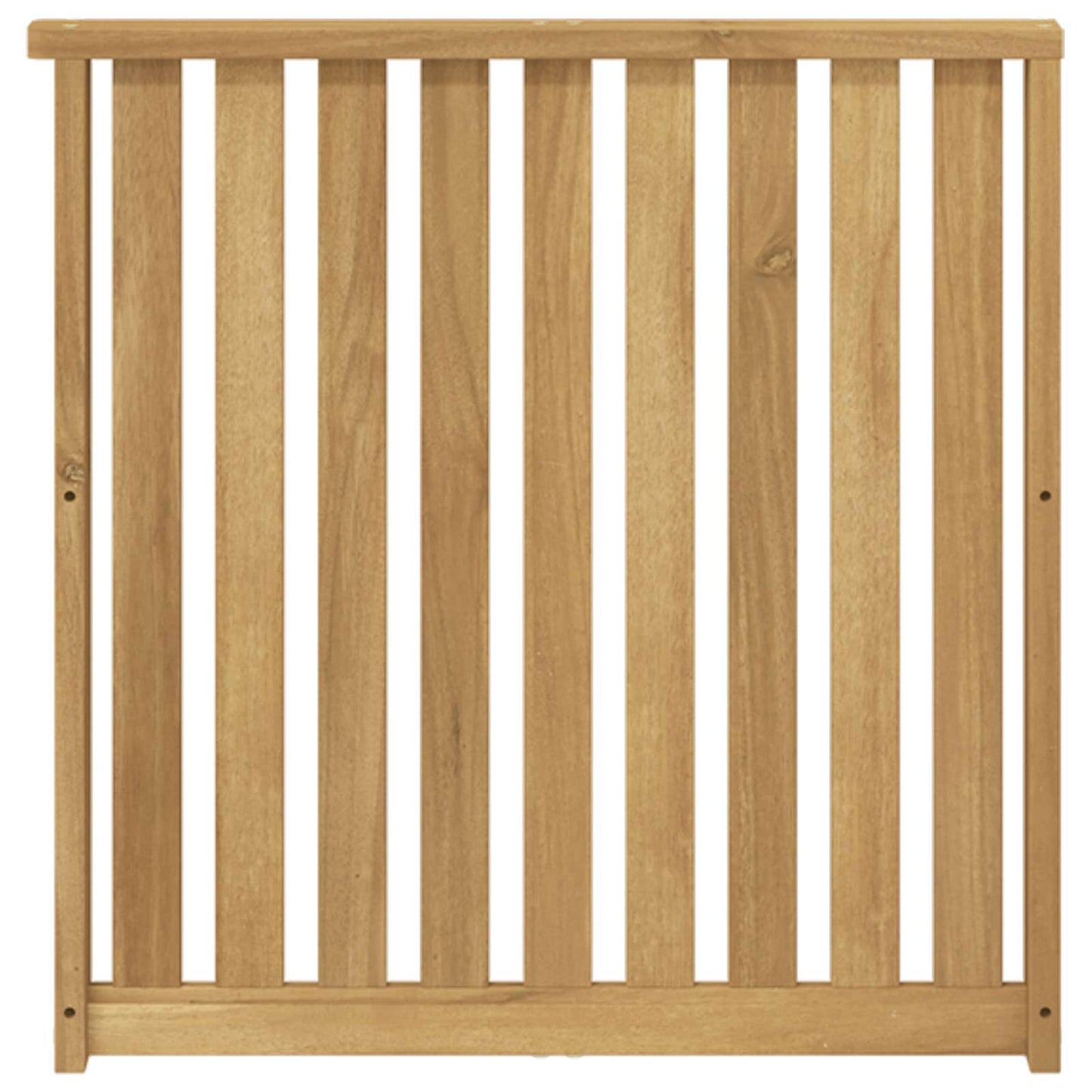 Kartámasz modul 2 db Fehér 60 x 6 x 61 cm Tömör Akácfa