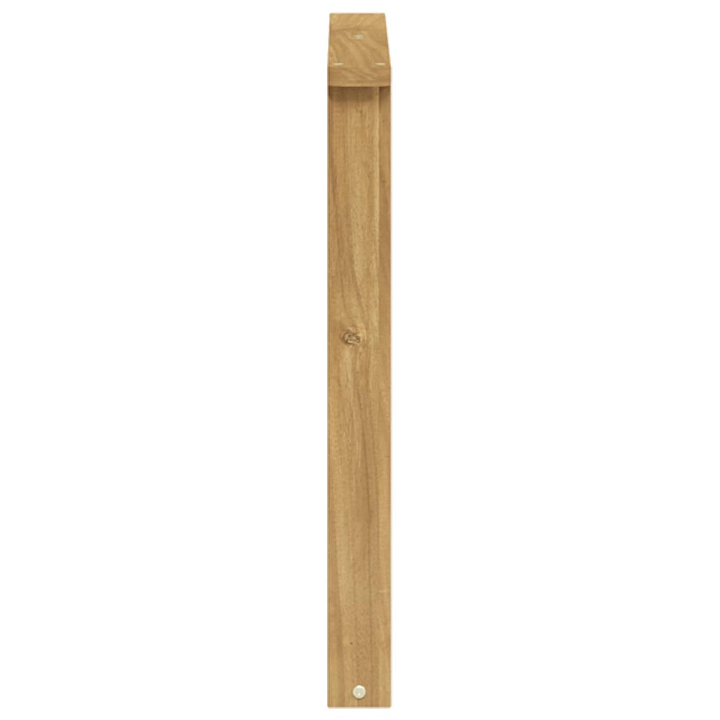 Kartámasz modul 2 db Fehér 60 x 6 x 61 cm Tömör Akácfa