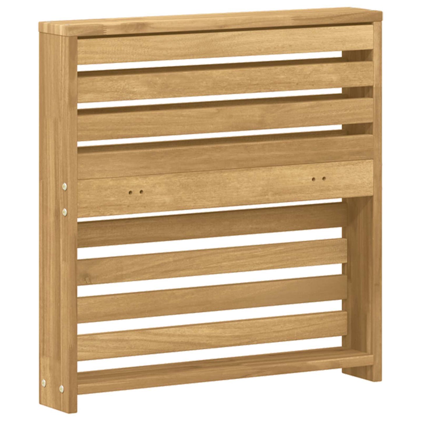 Kartámasz modul 2 db Fehér 58,5 x 10 x 61 cm Tömör Akácfa