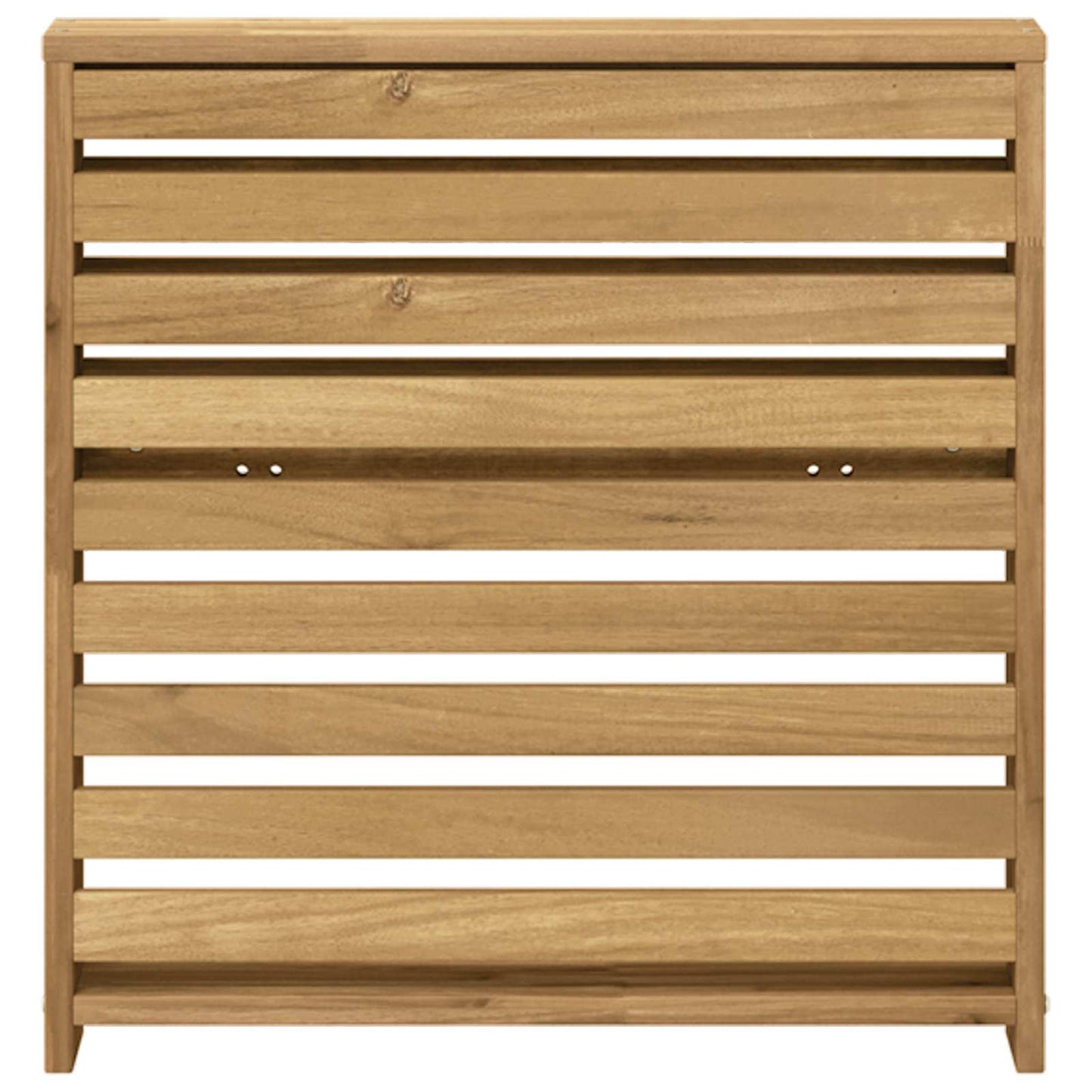 Kartámasz modul 2 db Fehér 58,5 x 10 x 61 cm Tömör Akácfa
