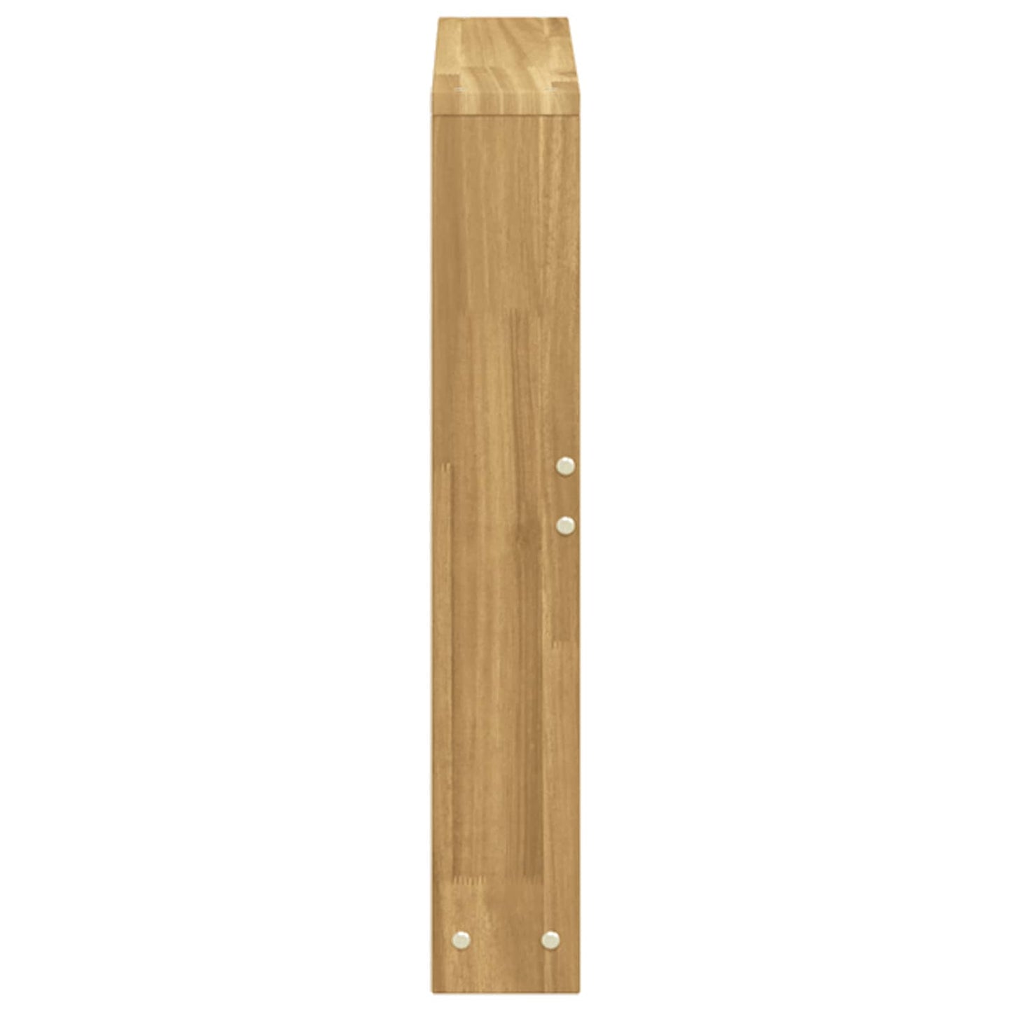 Kartámasz modul 2 db Fehér 58,5 x 10 x 61 cm Tömör Akácfa