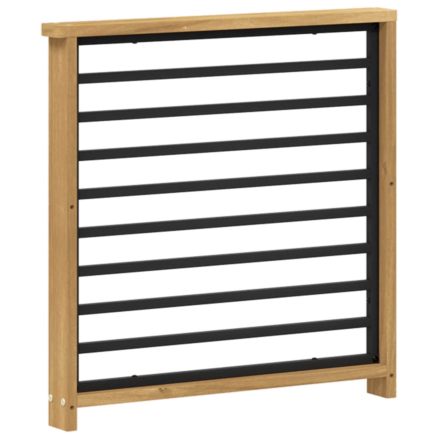 Kartámasz modul 2 db Fehér 60 x 6 x 61 cm Tömör Akácfa