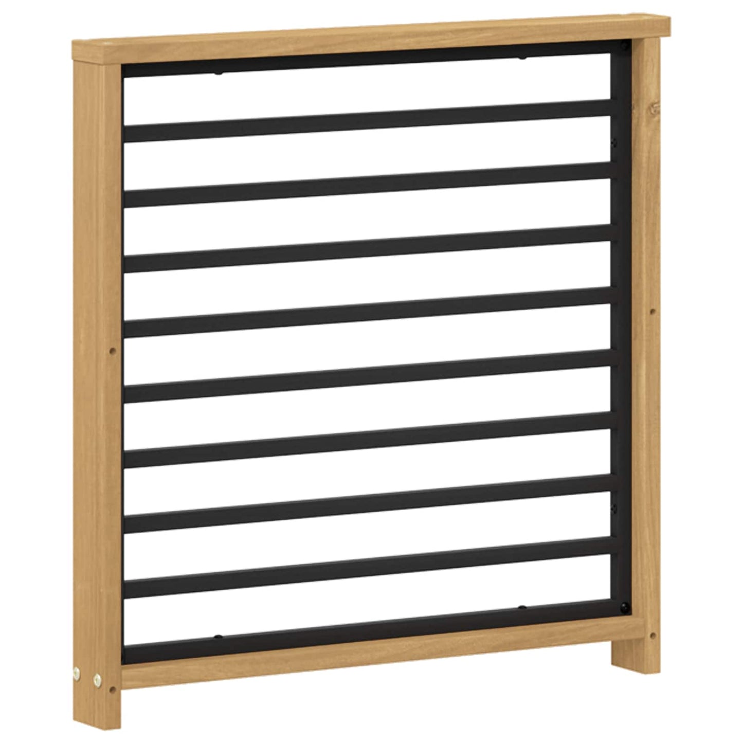 Kartámasz modul 2 db Fehér 60 x 6 x 61 cm Tömör Akácfa