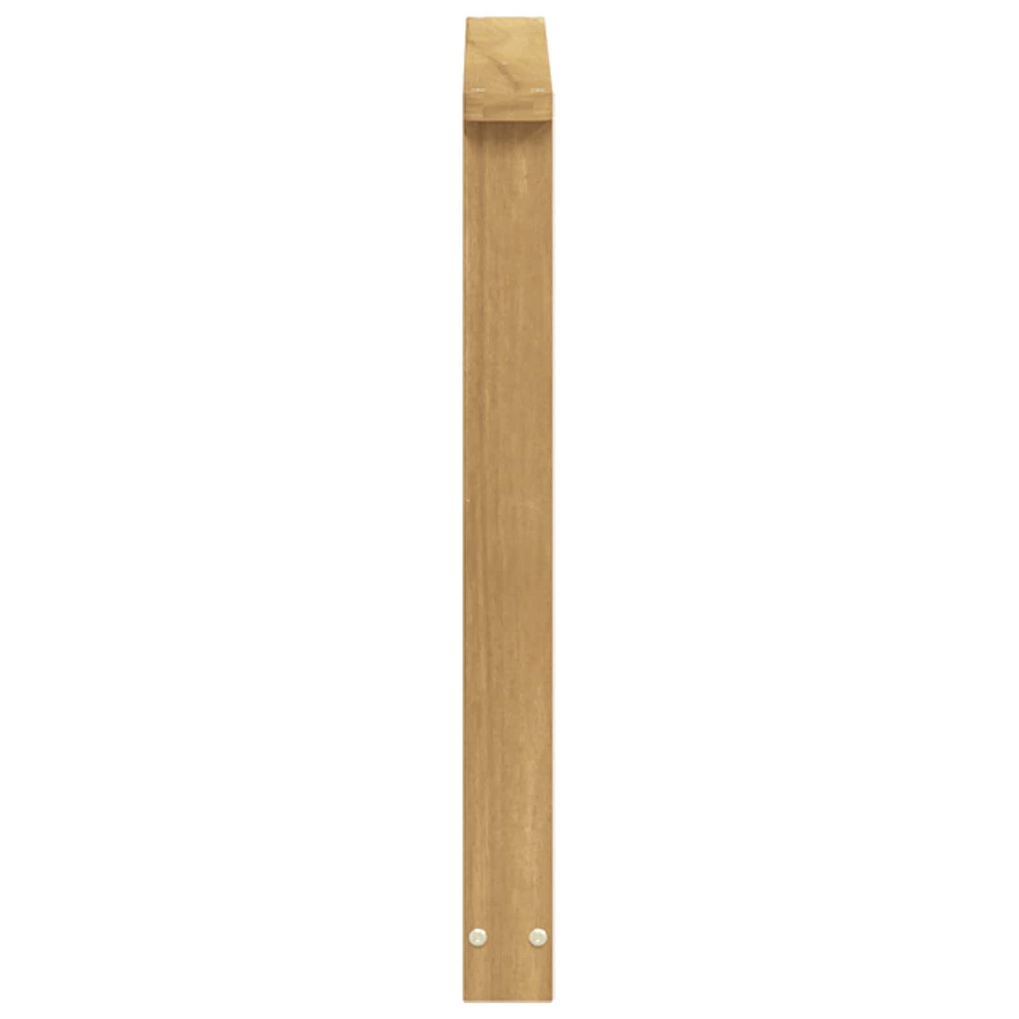 Kartámasz modul 2 db Fehér 60 x 6 x 61 cm Tömör Akácfa