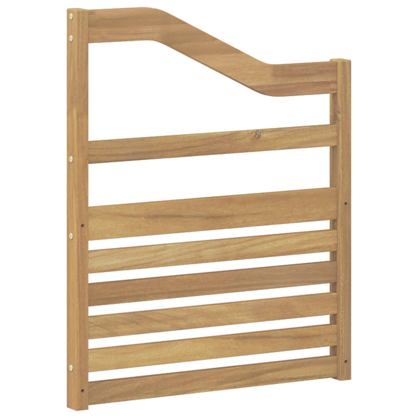 Kartámasz modul 2 db Fehér 59 x 4 x 73 cm Tömör Akácfa