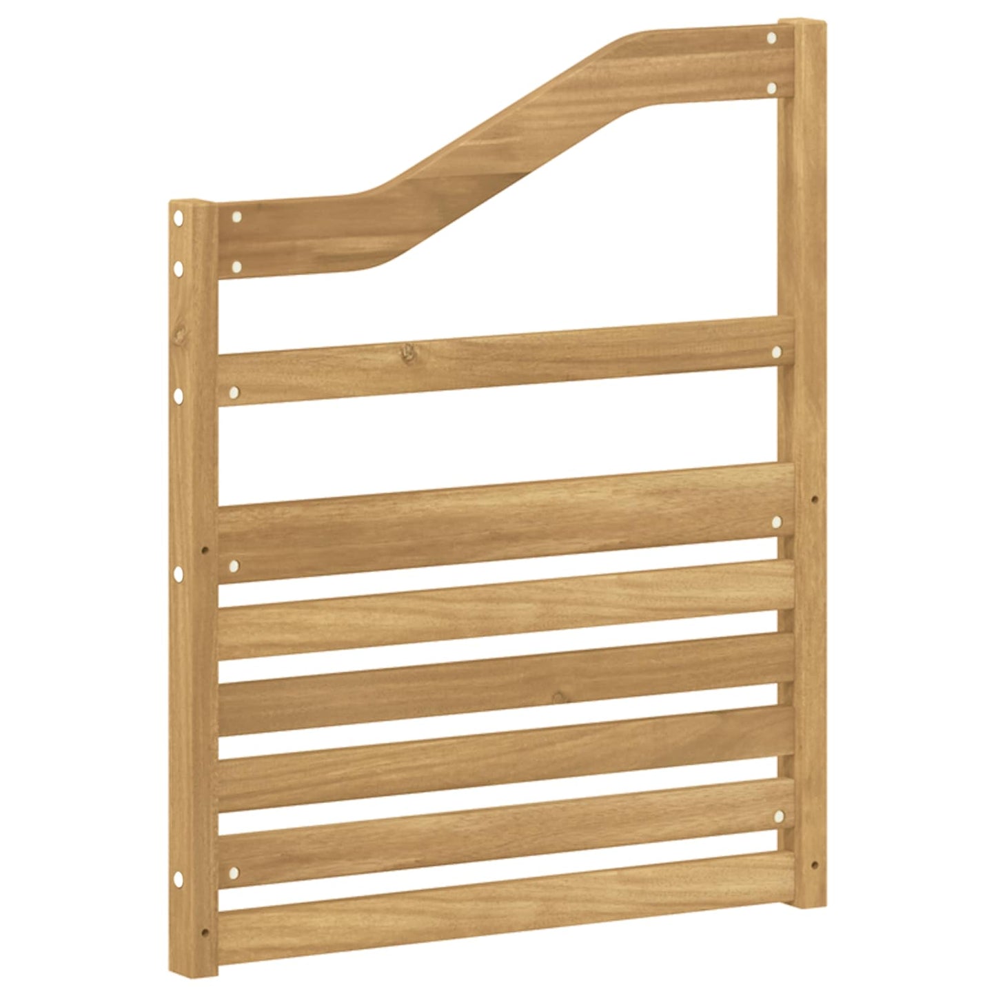 Kartámasz modul 2 db Fehér 59 x 4 x 73 cm Tömör Akácfa