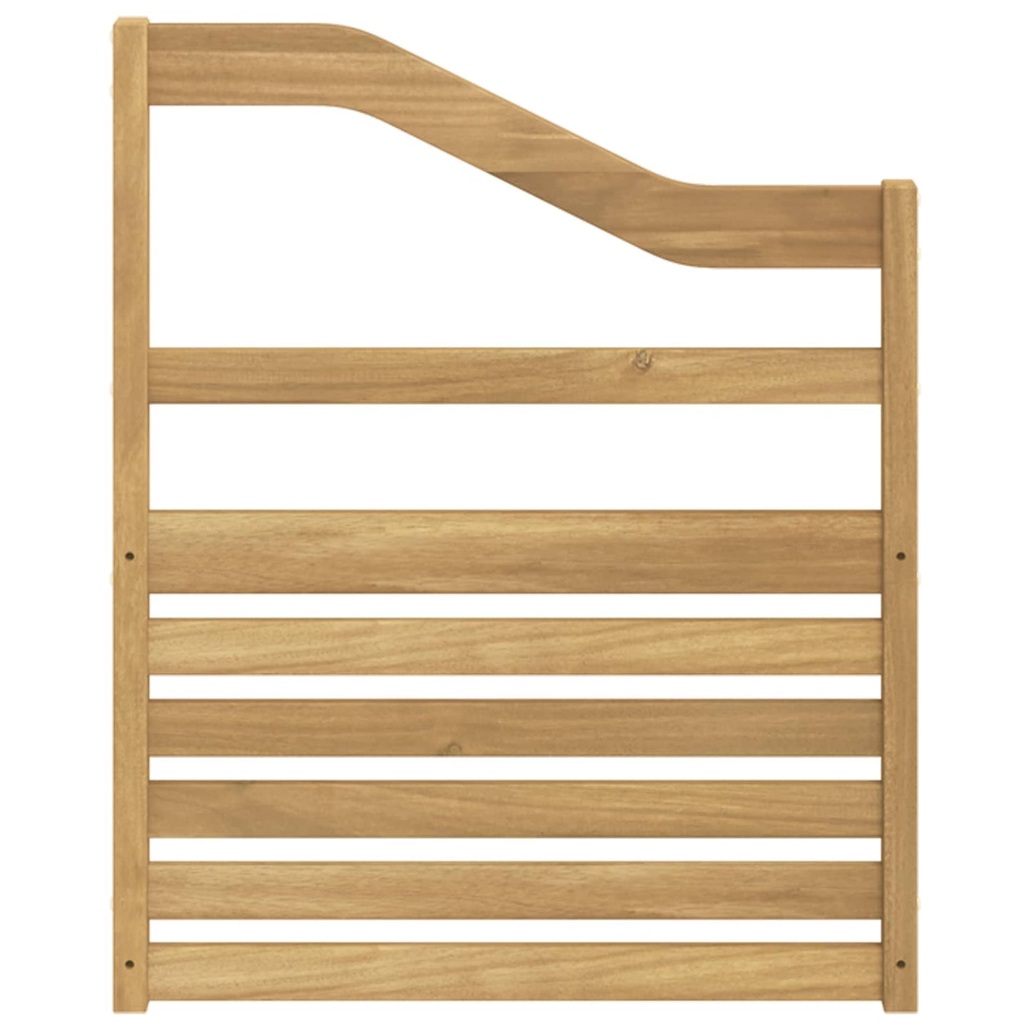 Kartámasz modul 2 db Fehér 59 x 4 x 73 cm Tömör Akácfa