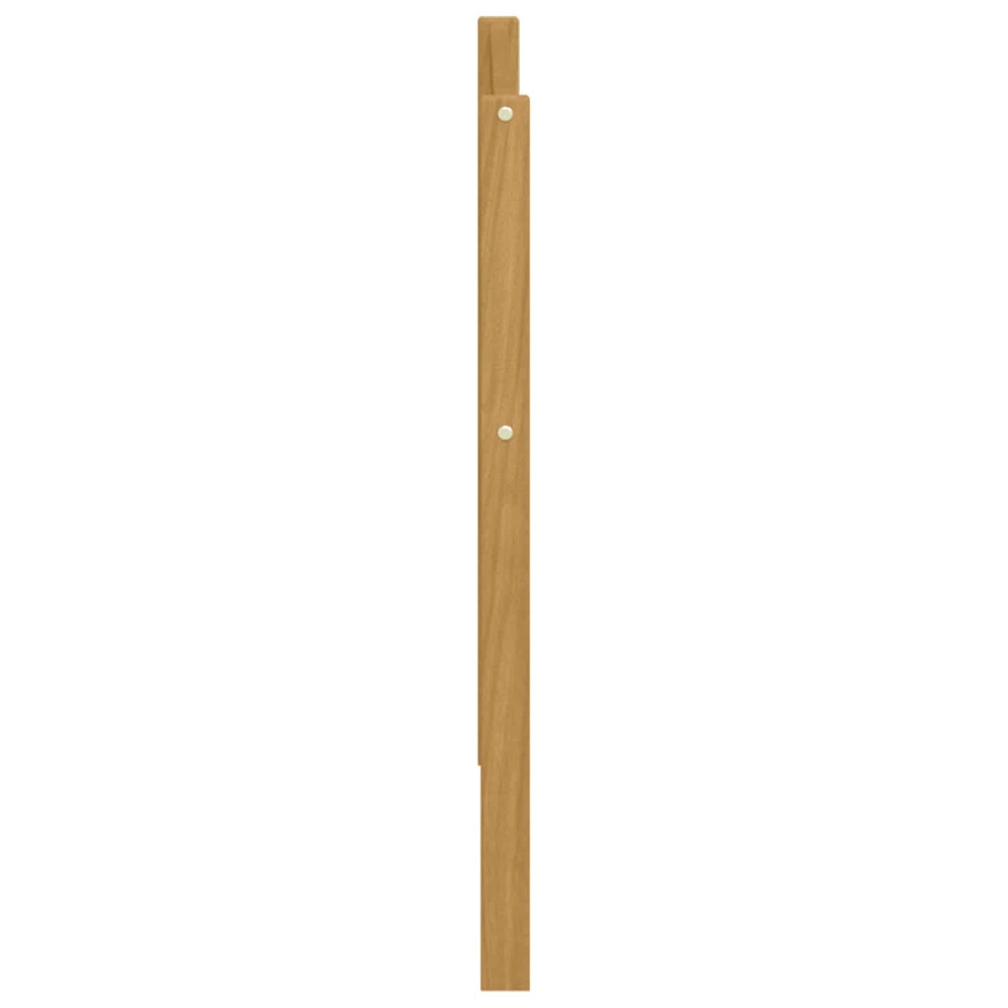 Kartámasz modul 2 db Fehér 79 x 4 x 73 cm Tömör Akácfa